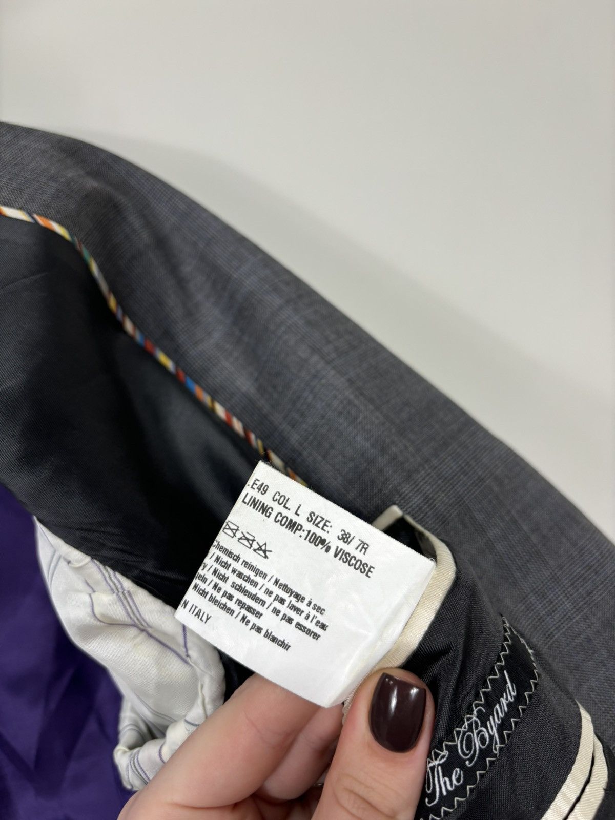 Paul Smith Paul Smith 2-Buttons Gray Formal Luxury Wool Blazer Jacket Size 42R - 14 Thumbnail