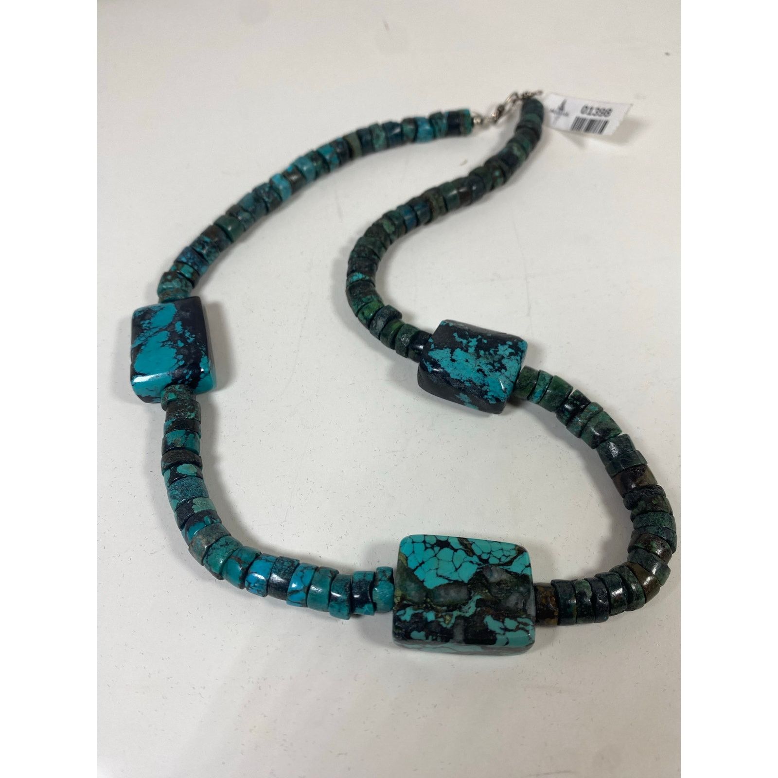 Other Masha Navajo Blue Turquoise Necklace Southwestern Size ONE SIZE - 5 Thumbnail