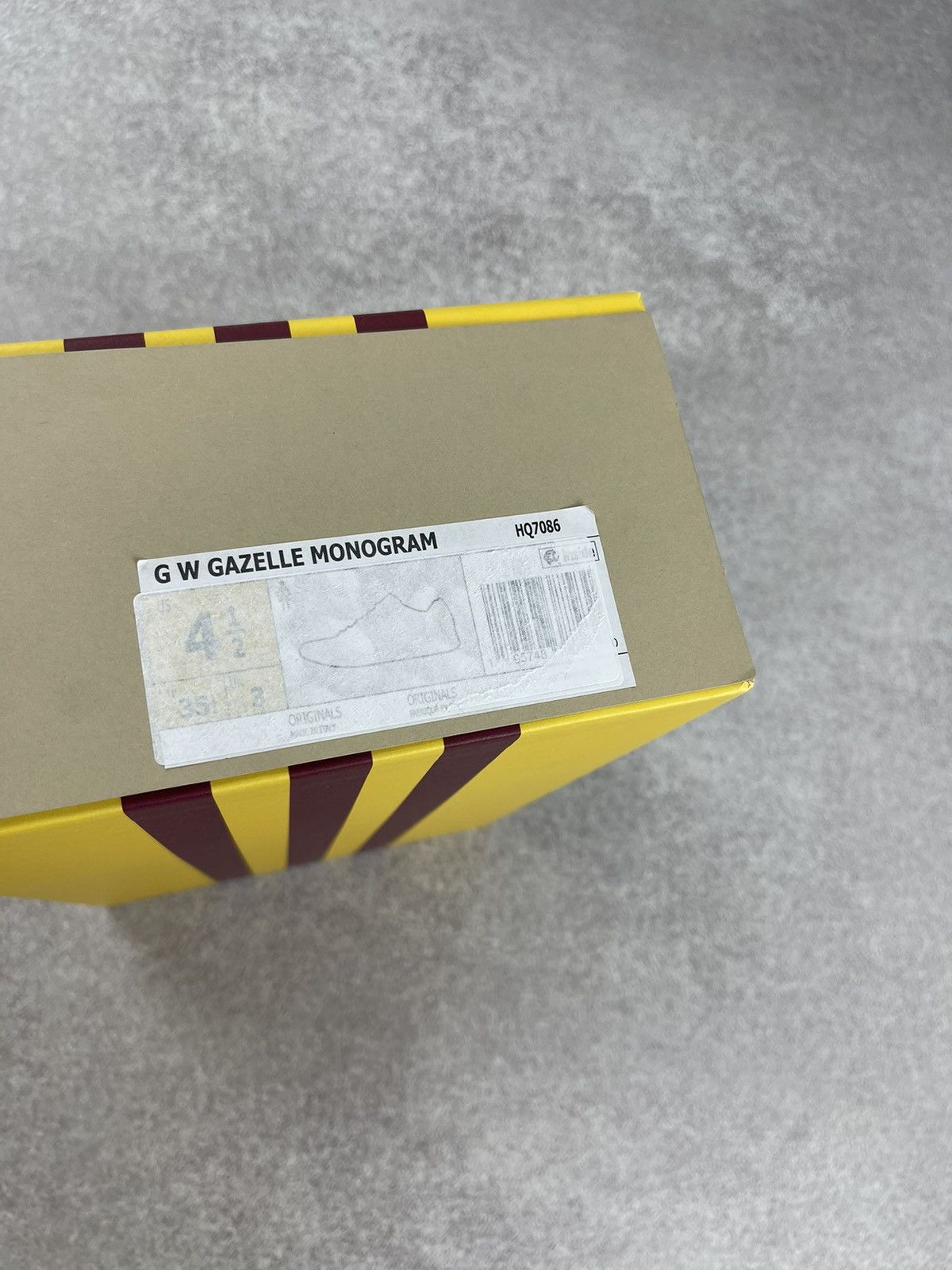 Gucci Adidas × Gucci Gazelle GG Monogram Sneakers Size 35 1/3 Size US 4.5 / IT 34.5 - 13 Thumbnail