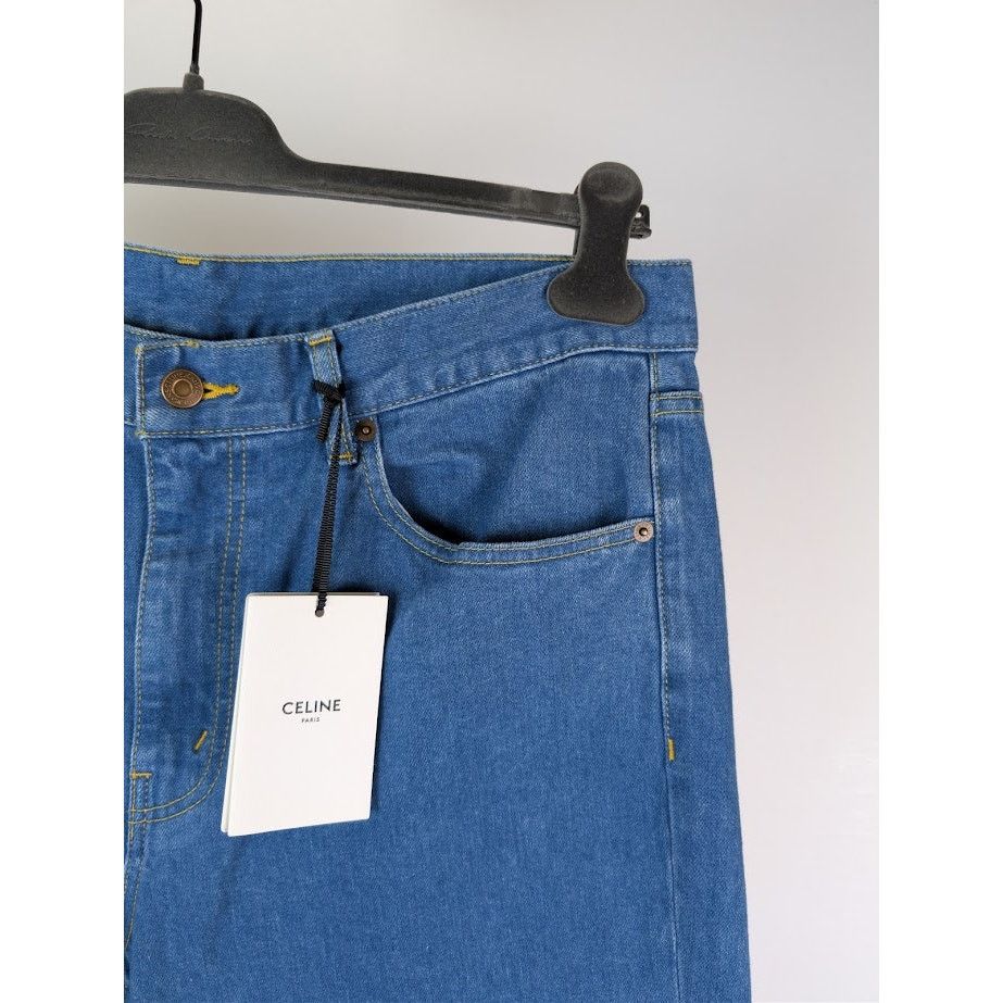 Celine o1rshd1 Denim Jeans in Blue Size US 34 / EU 50 - 5 Thumbnail
