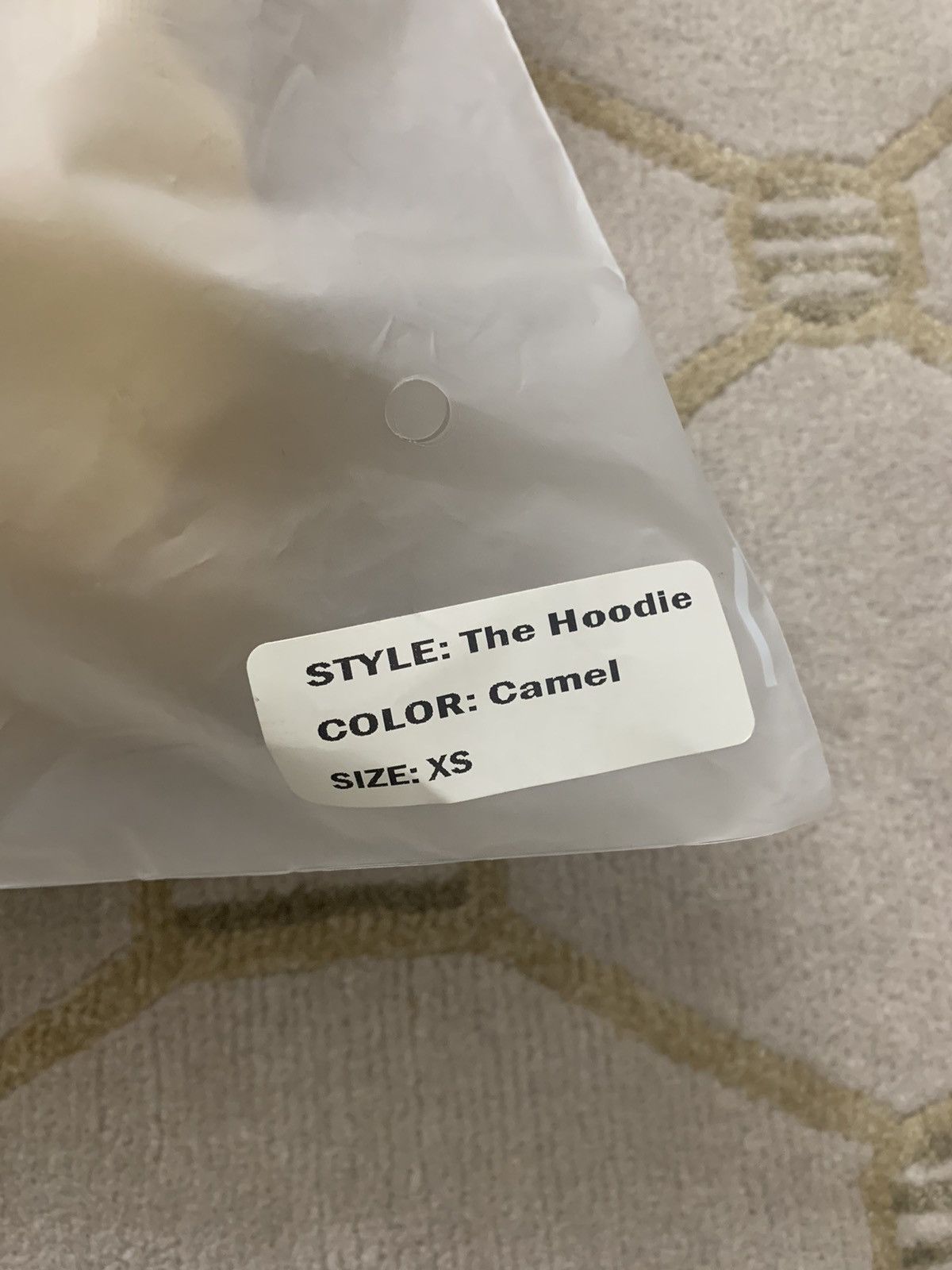 Other Yellow Label Co. Heavy Cropped Hoodie in Camel Size XS / US 0-2 / IT 36-38 - 10 Thumbnail