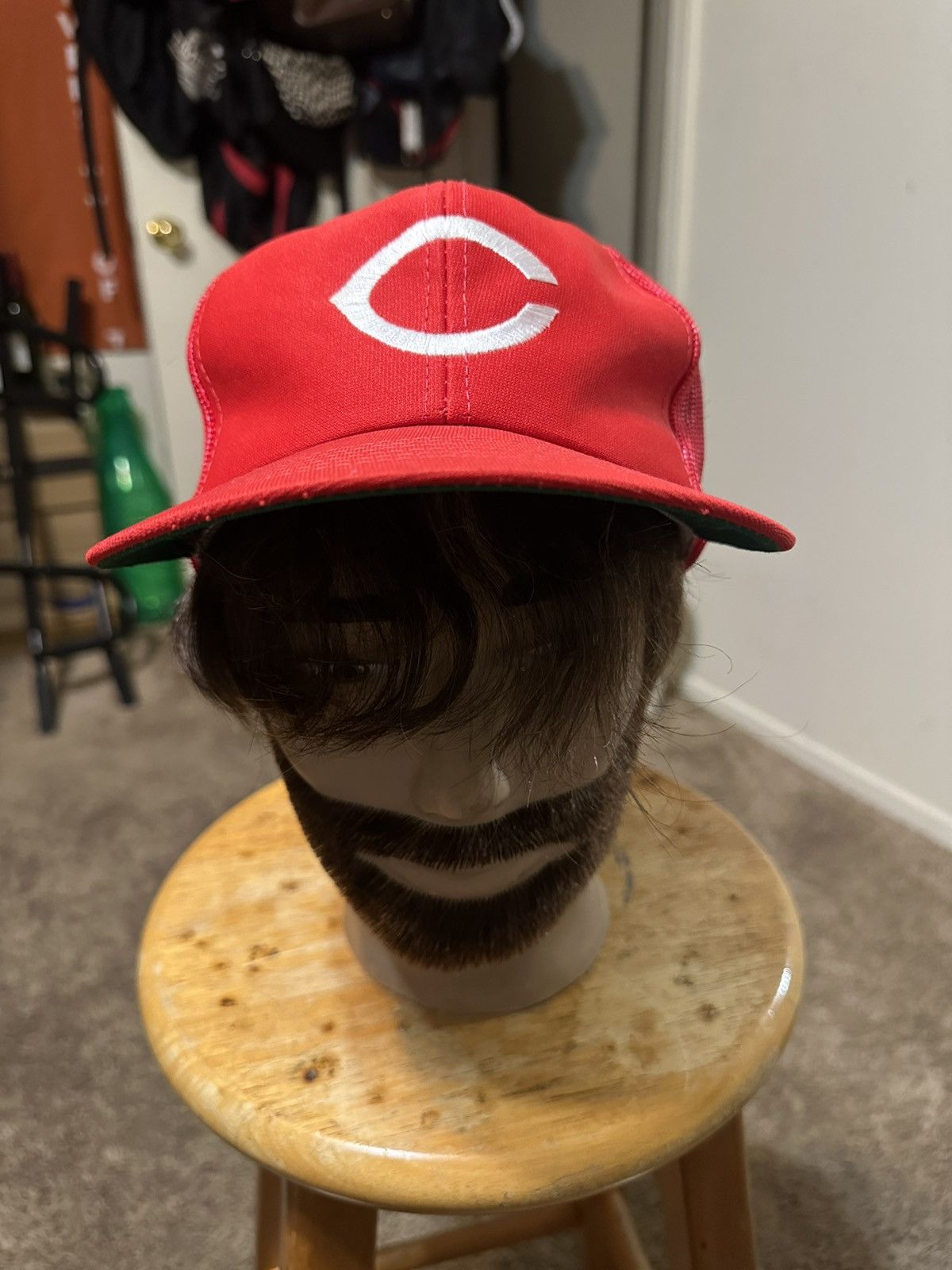 MLB × Vintage Vintage MLB Cincinnati Reds “triple red” hat 90s Size ONE SIZE - 1 Thumbnail