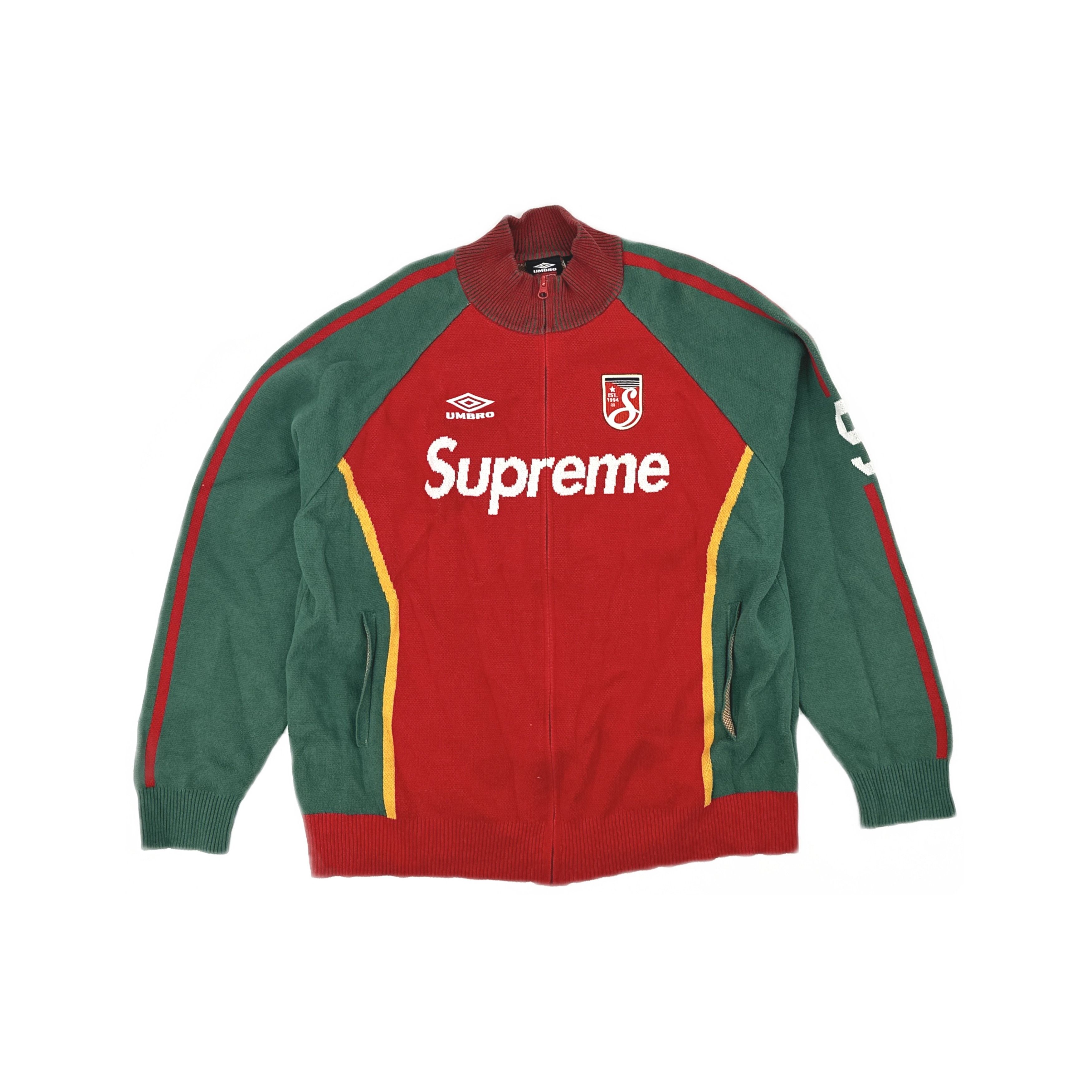 Supreme Supreme x Umbro Zip Knit Jacket Size XXL Size US XXL / EU 58 / 5 - 1 Thumbnail