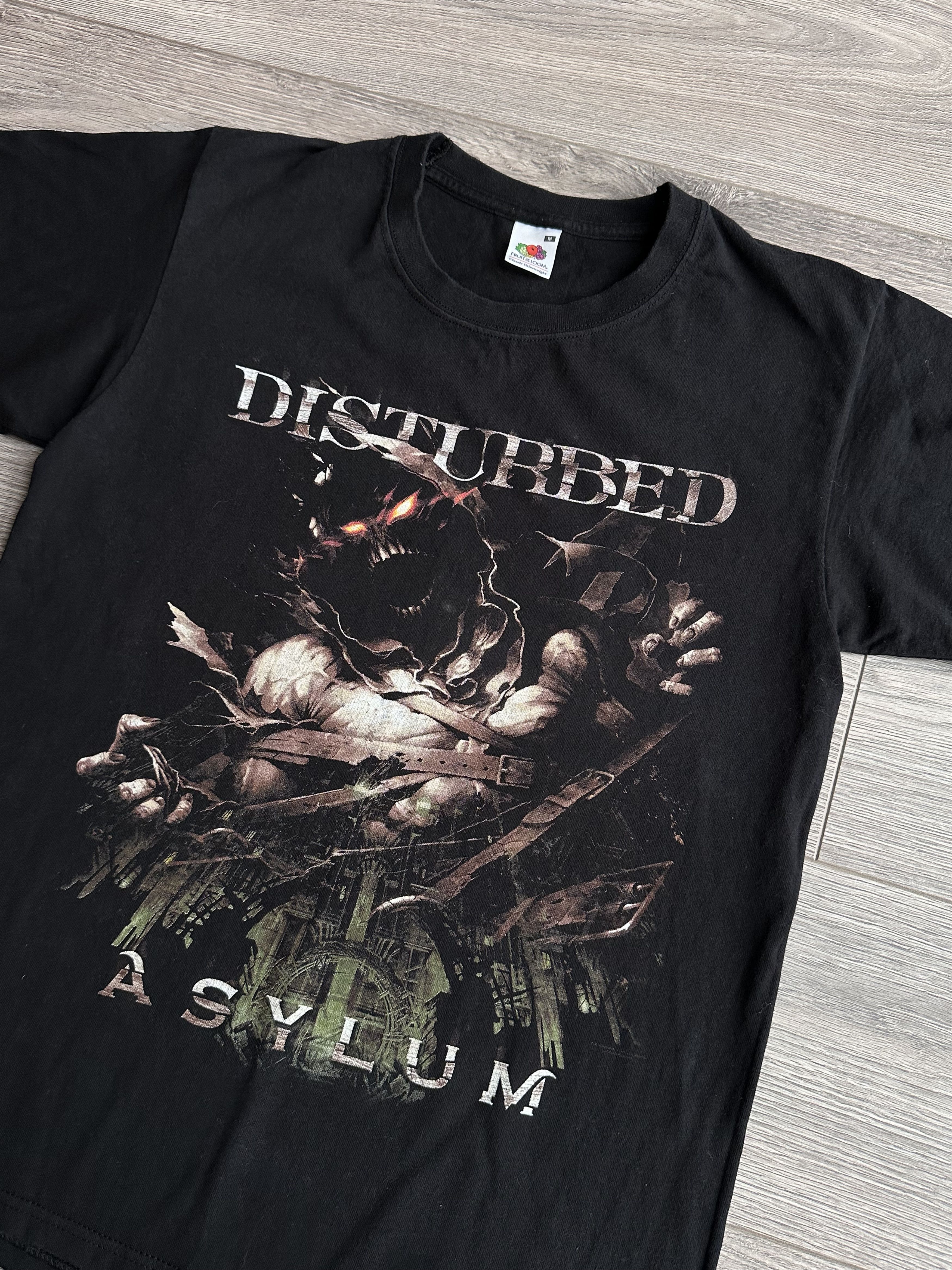 Band Tees Disturbed t shirt Size US M / EU 48-50 / 2 - 4 Thumbnail