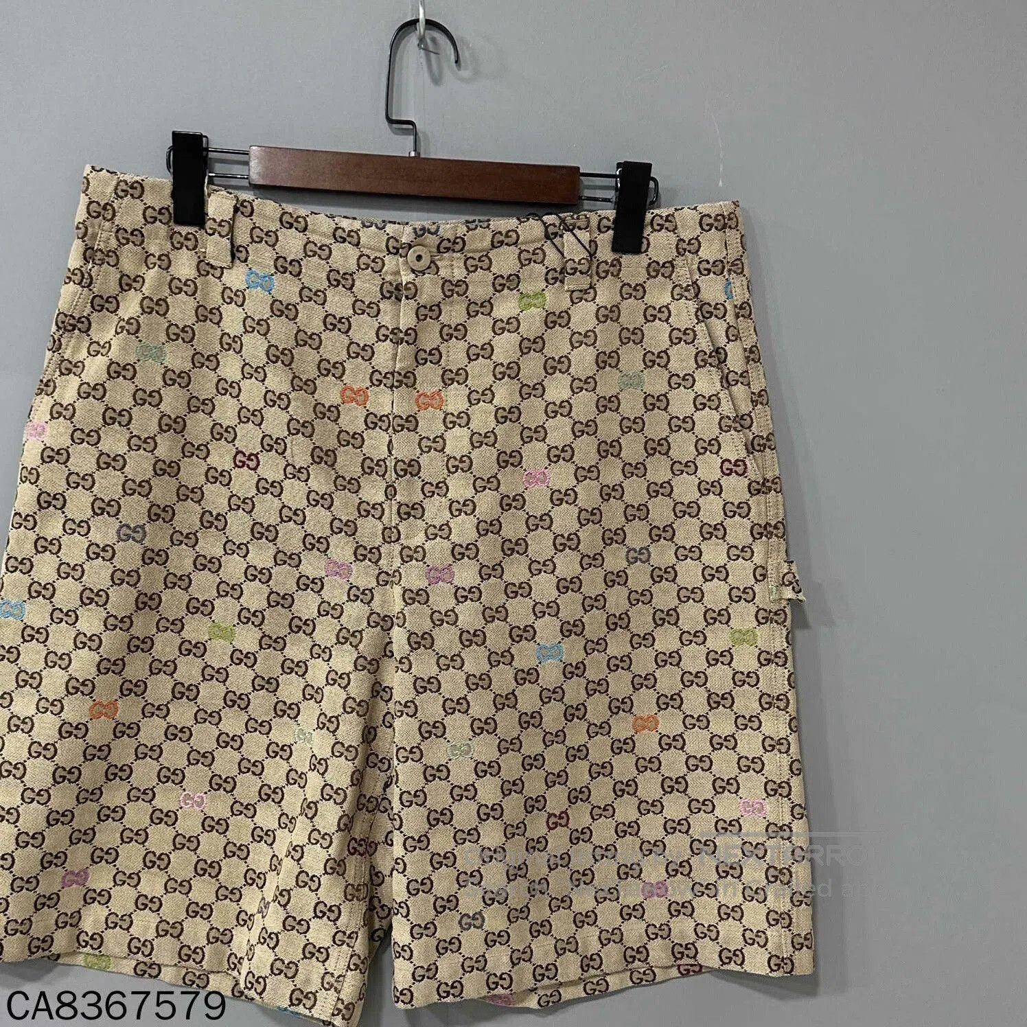 Gucci Gucci Monogram Print Shorts. Size US 26 / EU 42 - 3 Thumbnail