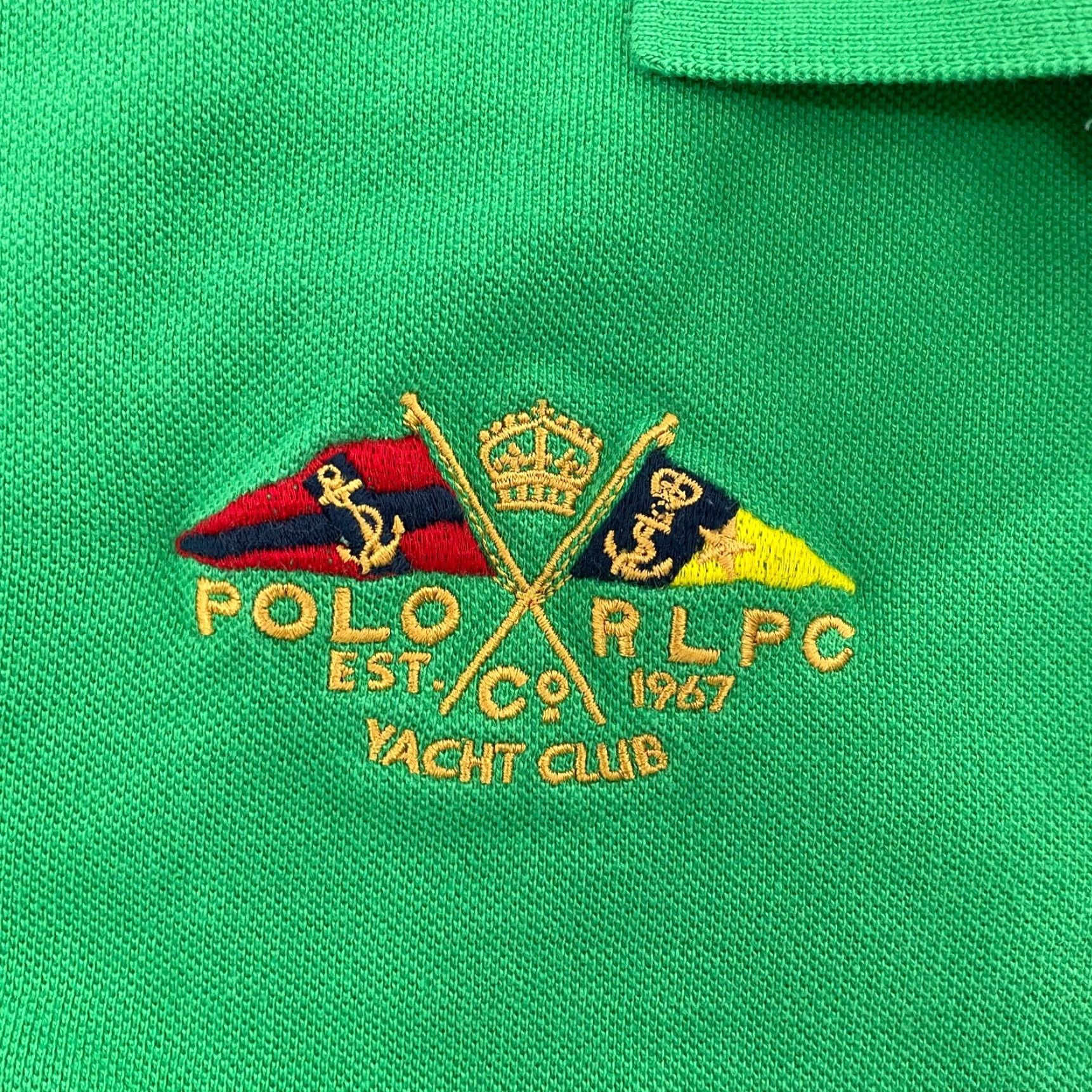 Polo Ralph Lauren Polo Ralph Lauren Shirt Adult XL Green Polo Big Pony Mens Size US XL / EU 56 / 4 - 4 Thumbnail