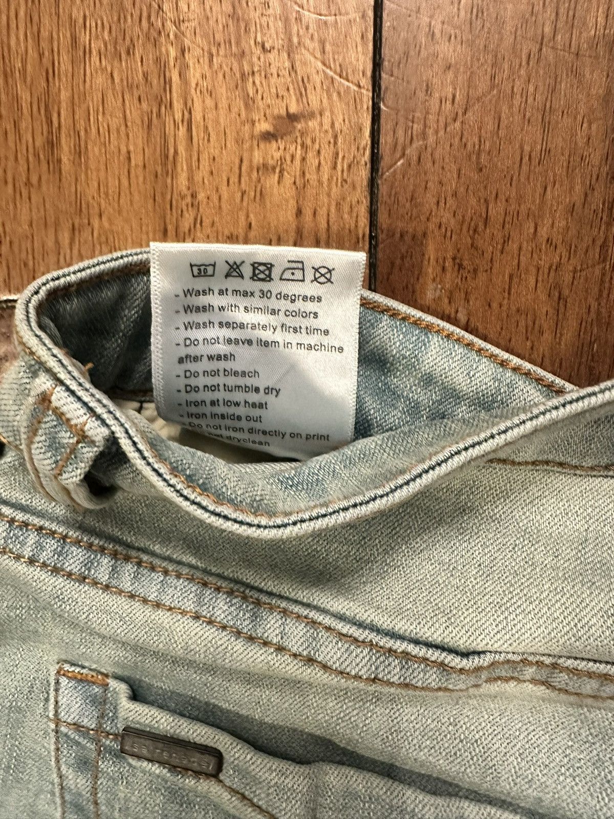 SERENEDE Serenede Double Helix Denim Jeans Size 38 Size US 38 / EU 54 - 7 Thumbnail