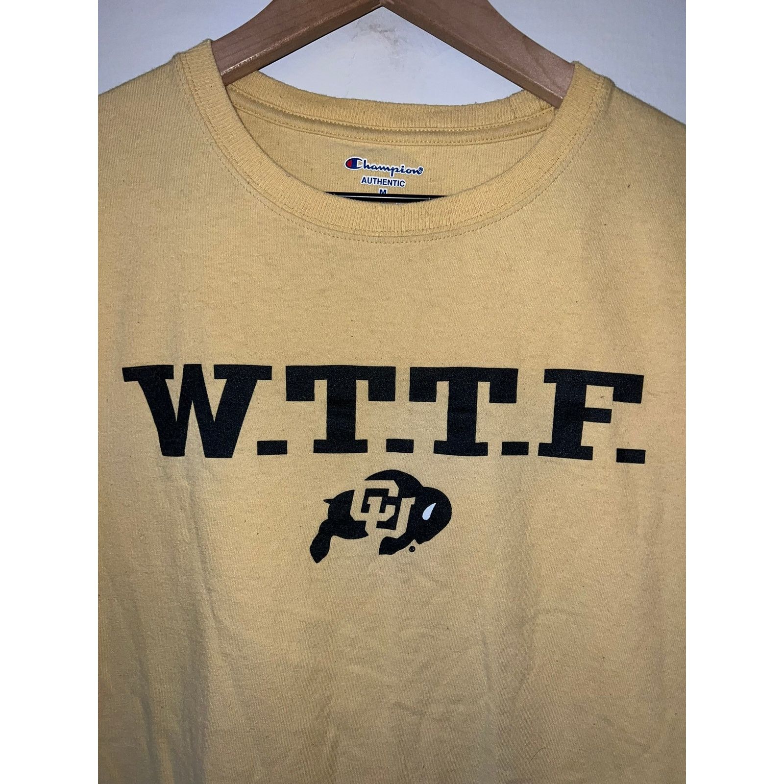 Champion Champion Colorado University Shirt CU WTTF Tee M Medium Size US M / EU 48-50 / 2 - 2 Thumbnail