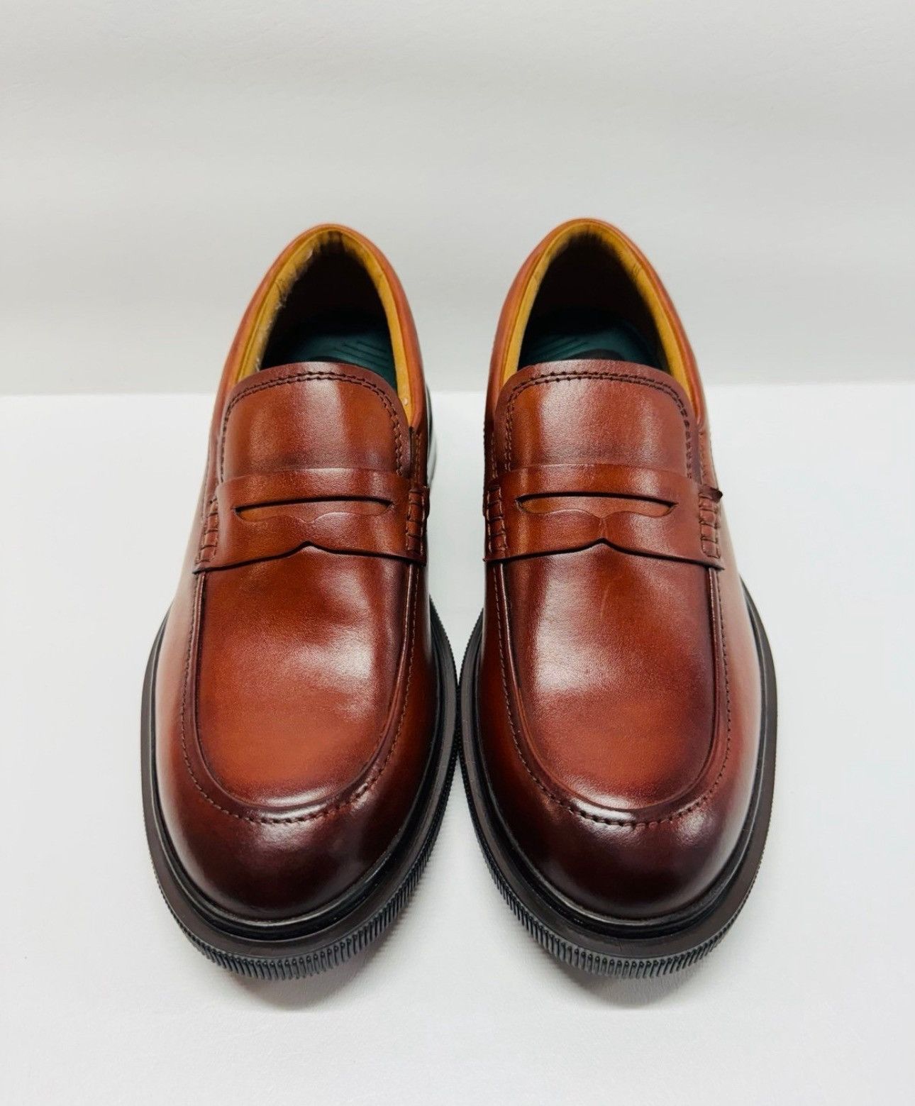 Clarks Clarks Burchill Penny Oxford Tan Size US 9.5 / EU 42-43 - 4 Thumbnail