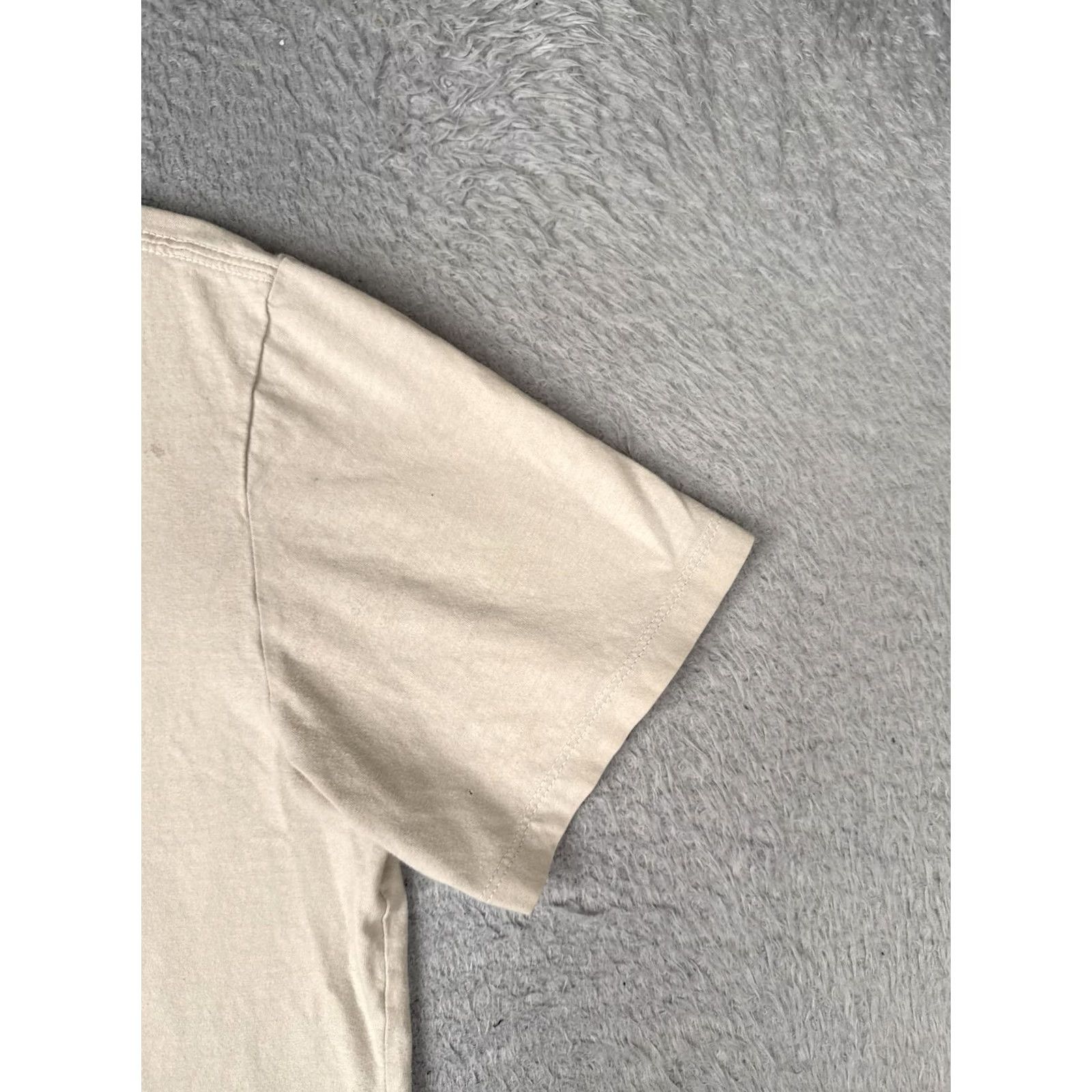 The North Face The North Face Mens Medium Beige Crew Neck Shirt - Used Vintage Condition Size US M / EU 48-50 / 2 - 2 Thumbnail