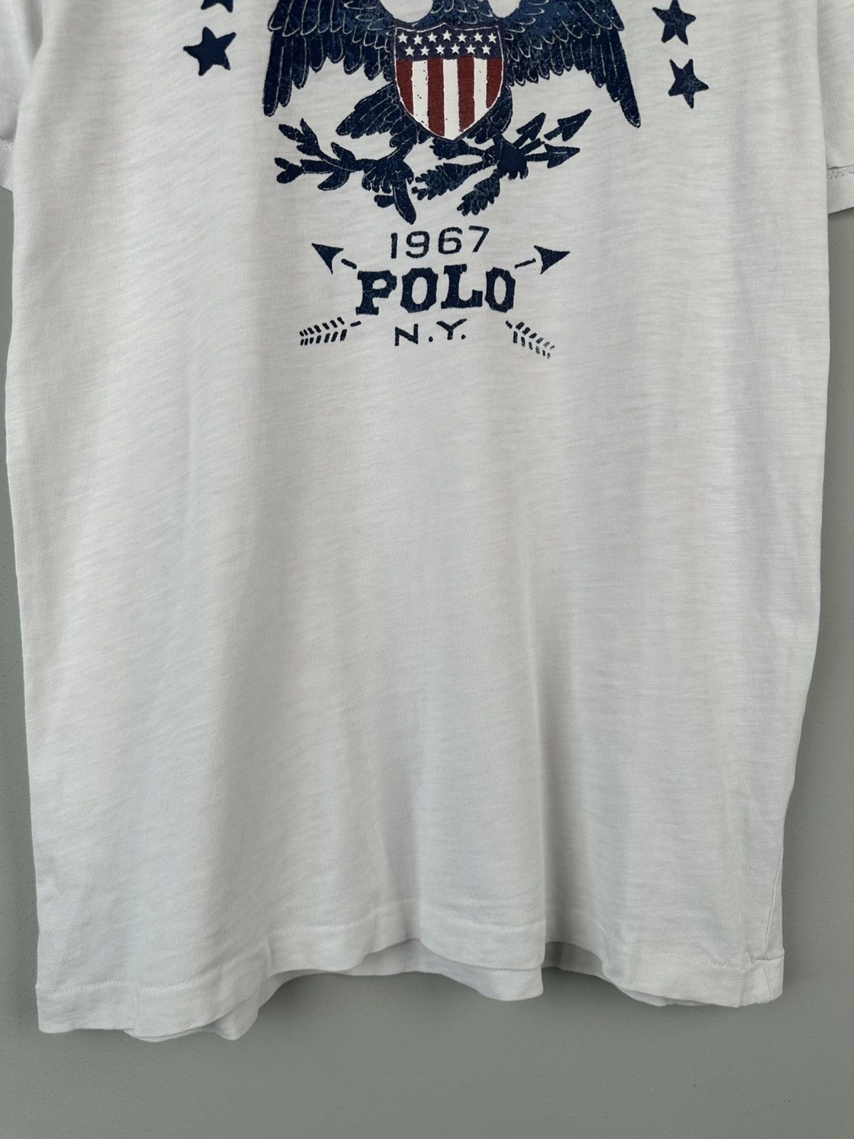 Polo Ralph Lauren Polo Ralph Eagle Box Logo Tee Size US S / EU 44-46 / 1 - 5 Thumbnail