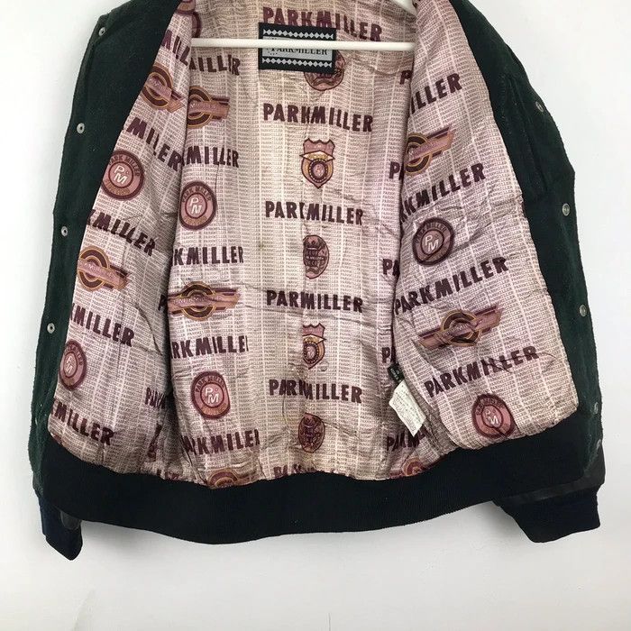 Japanese Brand × Vintage SY0272 VTG PARKMILLER CLUB LEATHER SLEEVE VARSITY JACKETS Size US M / EU 48-50 / 2 - 7 Thumbnail
