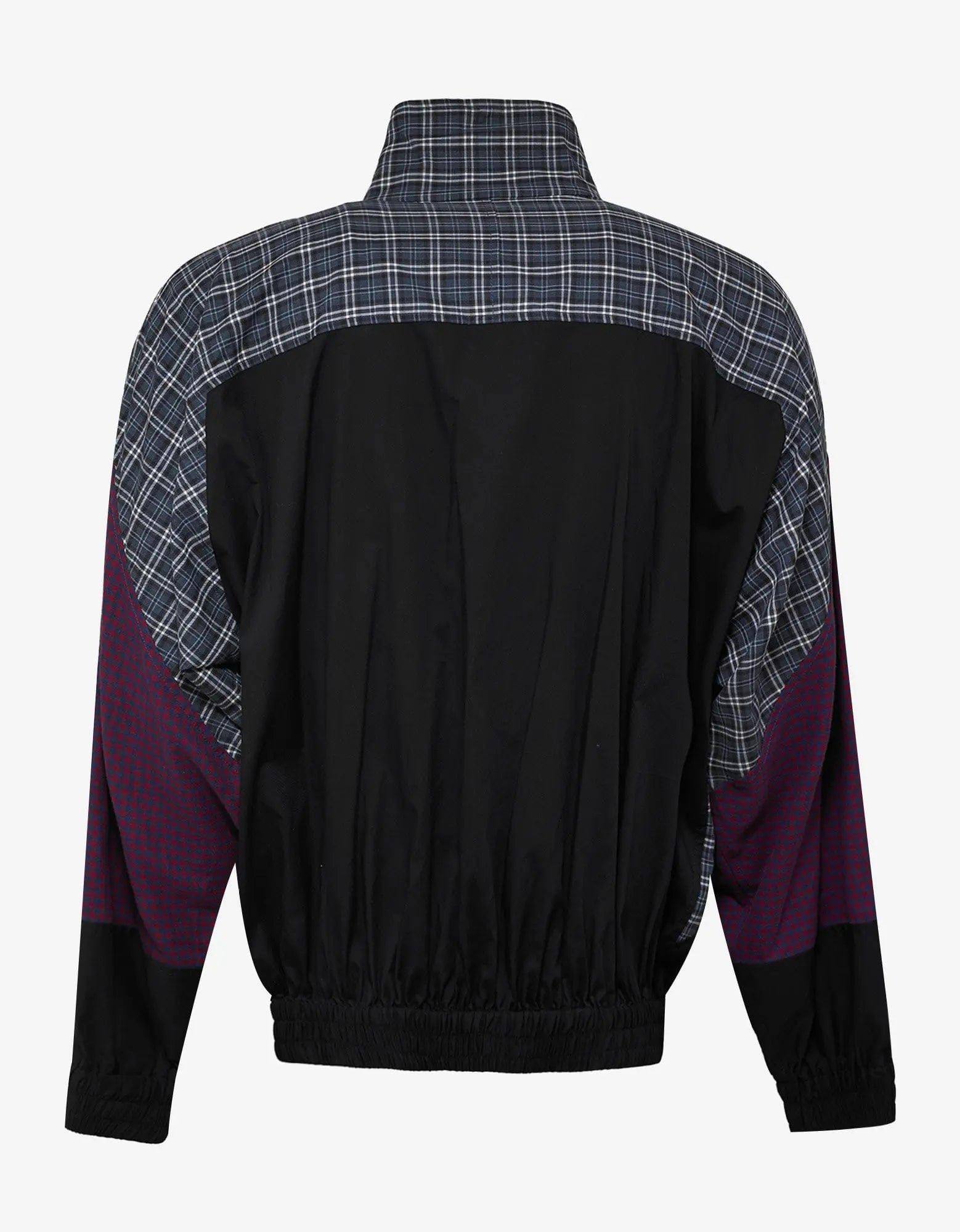 Balenciaga Balenciaga Poplin 80s Check Zip Sweatshirt - AW18 Size US S / EU 44-46 / 1 - 2 Thumbnail