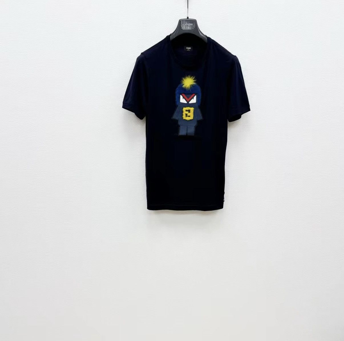 Fendi Black Short Sleeve Graphic T-Shirt Size US S / EU 44-46 / 1 - 1 Thumbnail
