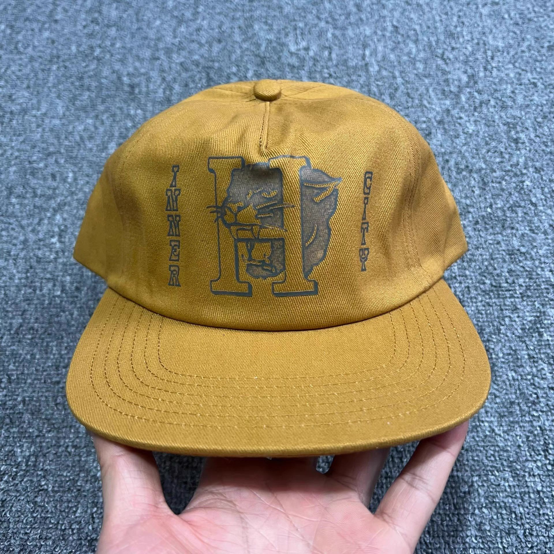 Honor the Gift Honor The Gift H Leopard Head Baseball Cap / Sun Hat Q7 Size ONE SIZE - 3 Thumbnail