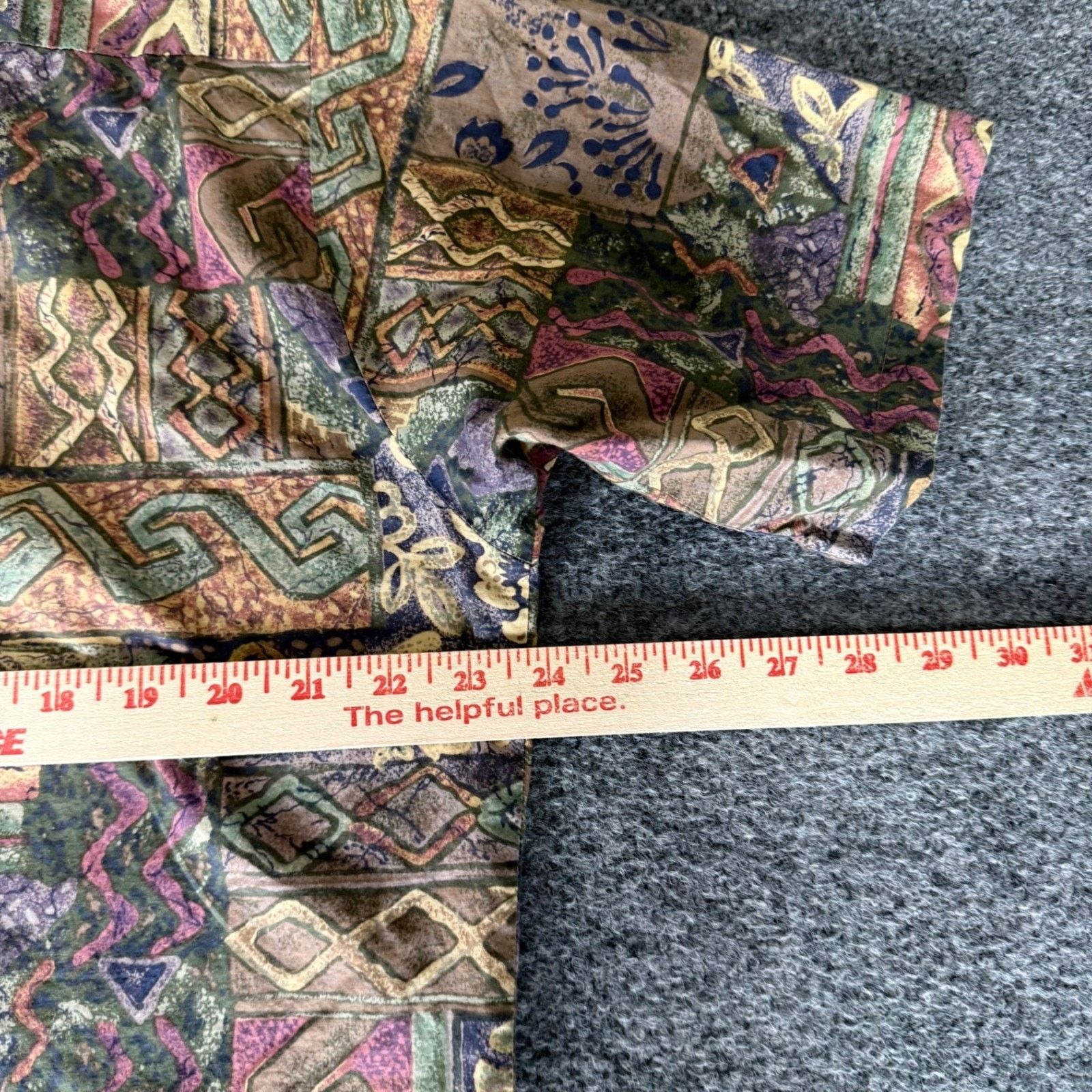 Tori Richard Tori Richard Mens L Boho Patchwork Tapestry Shirt VTG Size US L / EU 52-54 / 3 - 5 Thumbnail