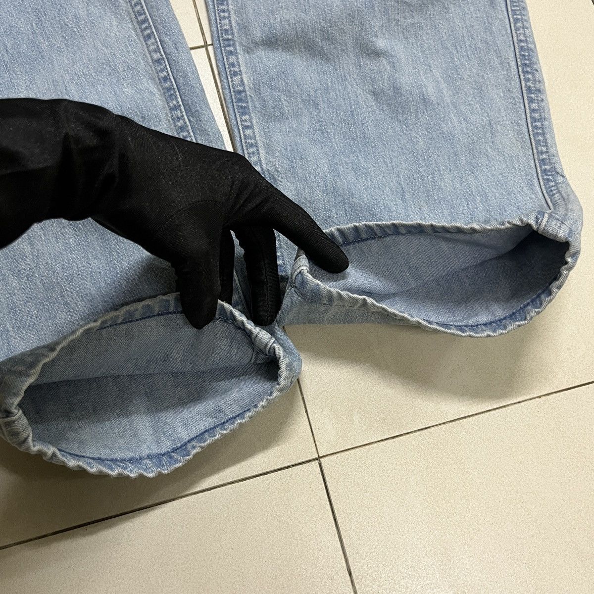 Japanese Brand × Uniqlo Uniqlo Baggy/Wide Jeans Size US 28 / EU 44 - 2 Thumbnail