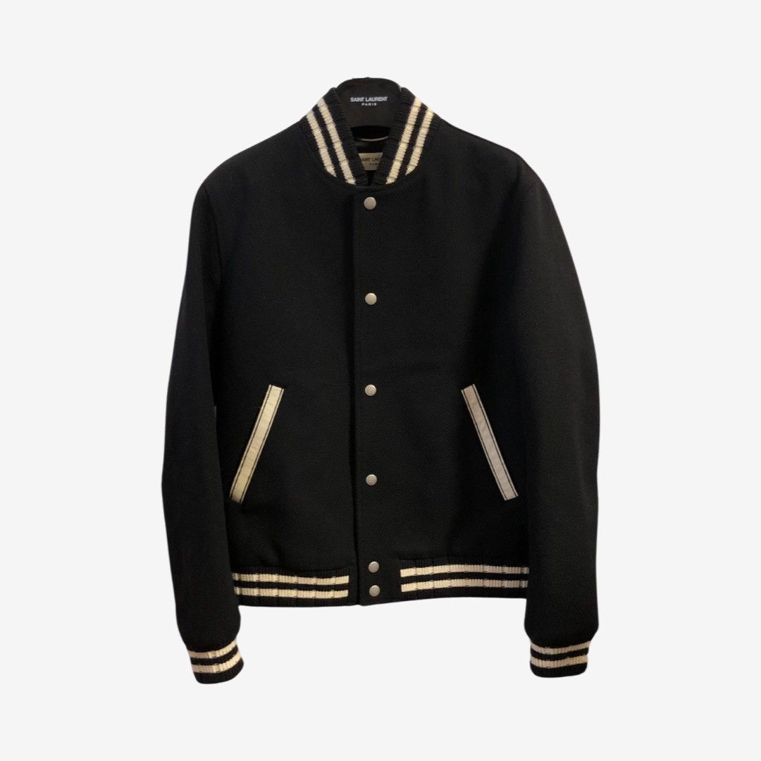 Saint Laurent Paris Saint Laurent Paris Logo Teddy Black Sz. 52 Size US L / EU 52-54 / 3 - 6 Thumbnail