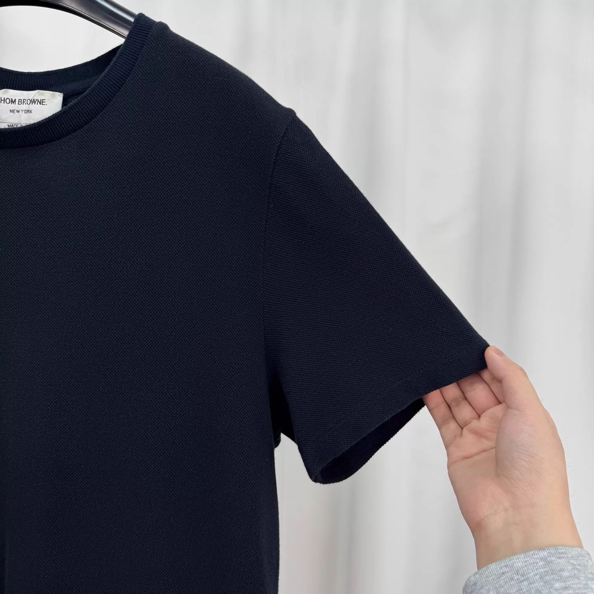 Thom Browne Thom Browne Navy Striped Short Sleeve Tee Size 2 98 New Size XS / US 0-2 / IT 36-38 - 4 Thumbnail