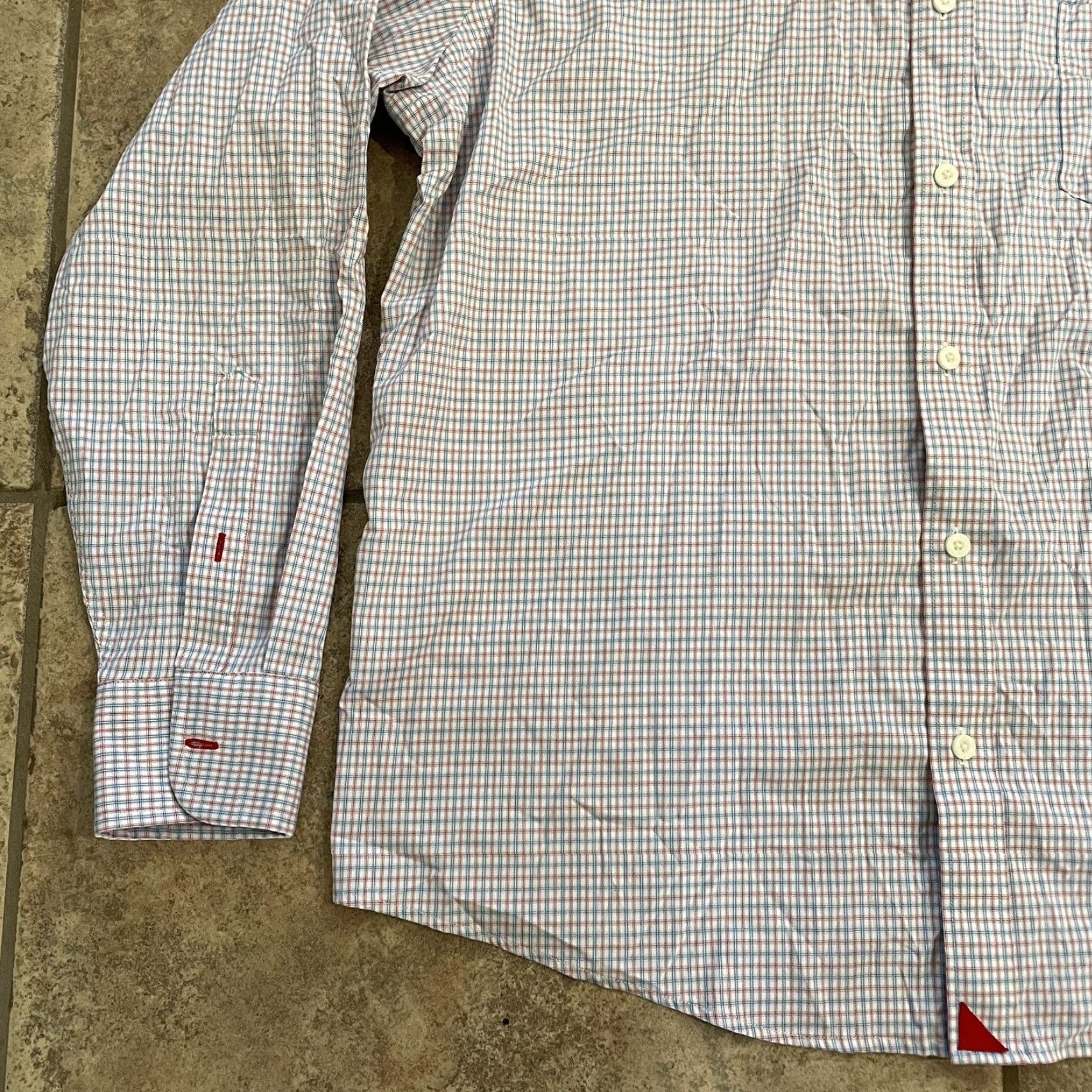 UNTUCKit UNTUCKit Checkered Nylon Long Sleeve Button-Down Shirt Mens XX L Multicolor Shirt Button-Up 2XL Men Regular Nylon Checkered Womens no wait gender Size US XXL / EU 58 / 5 - 3 Thumbnail