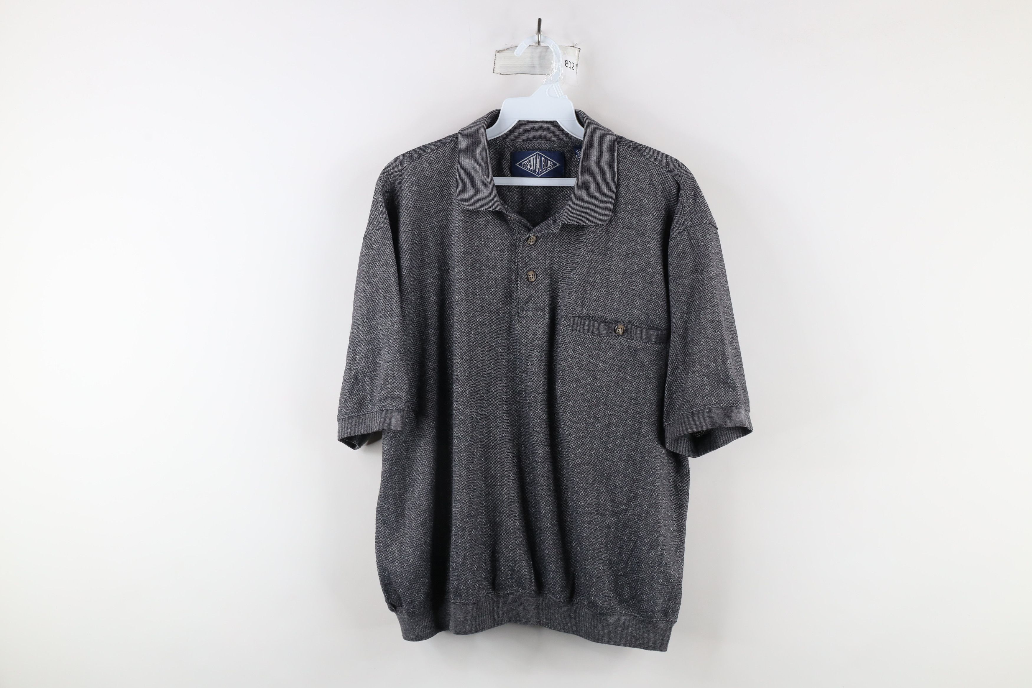 Other Vintage 90s Streetwear Knit Collared Pullover Polo Shirt Size US L / EU 52-54 / 3 - 1 Thumbnail