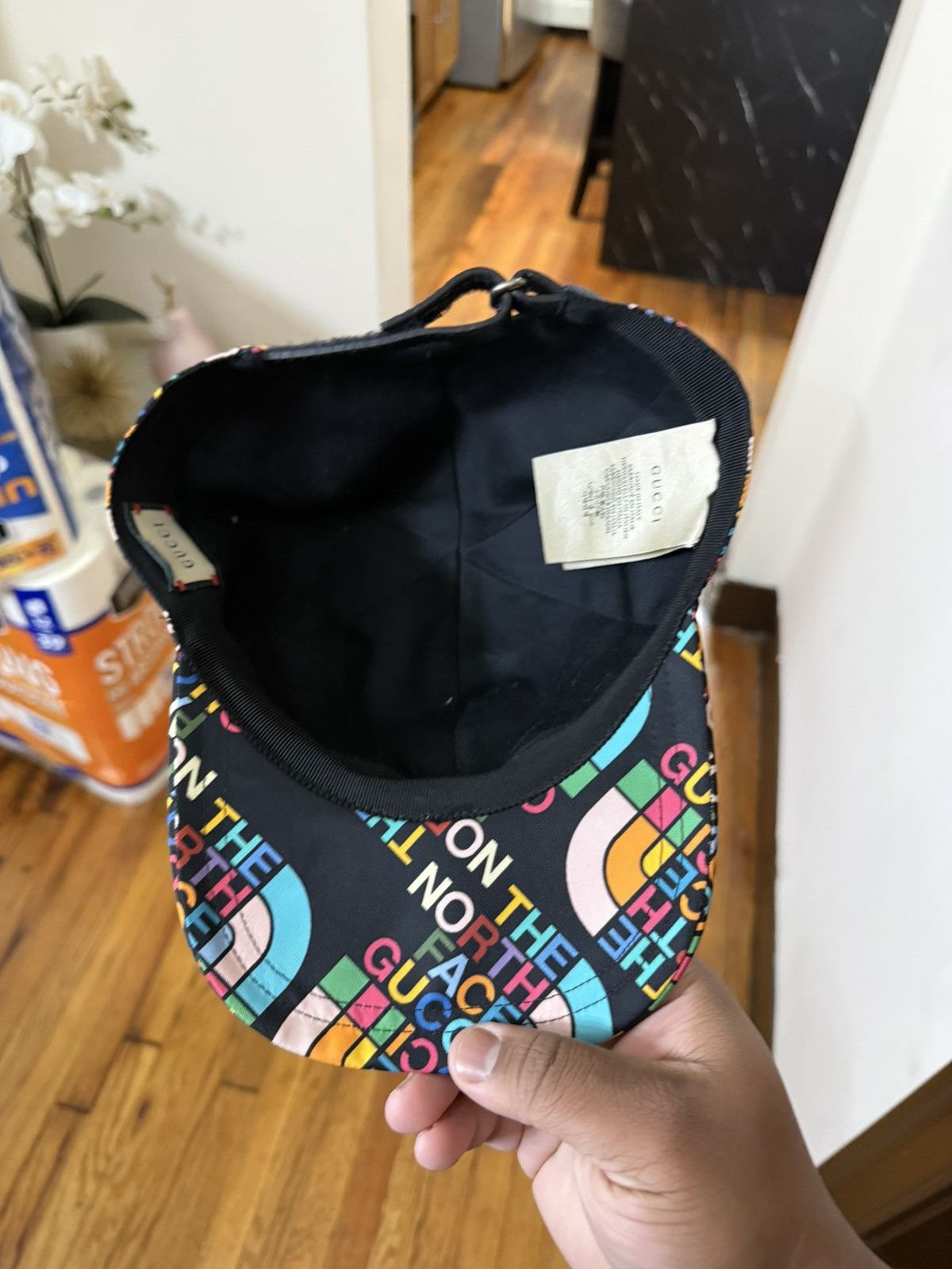 Gucci THE NORTH FACE X GUCCI CAP HAT NEW Size ONE SIZE - 6 Thumbnail