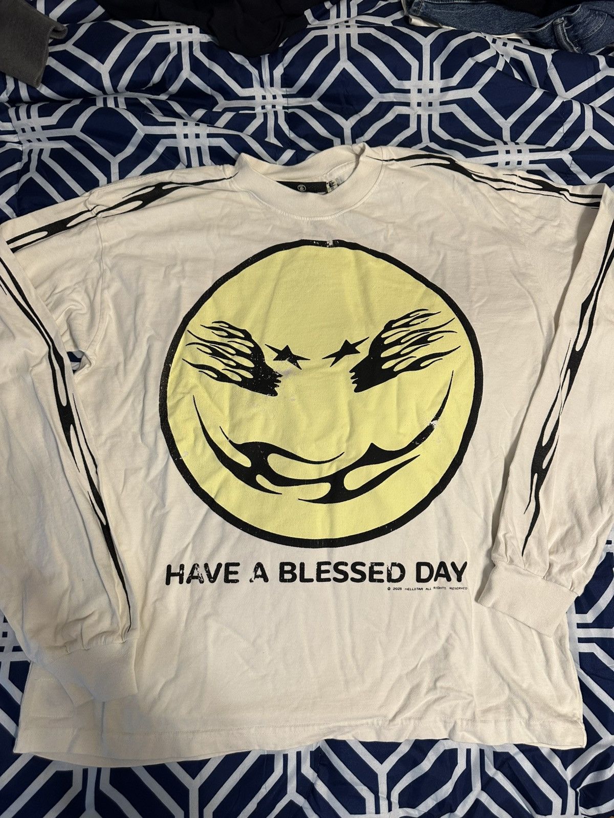 HELLSTAR Hellstar Have a Blessed Day Long Sleeve Size US M / EU 48-50 / 2 - 1 Thumbnail