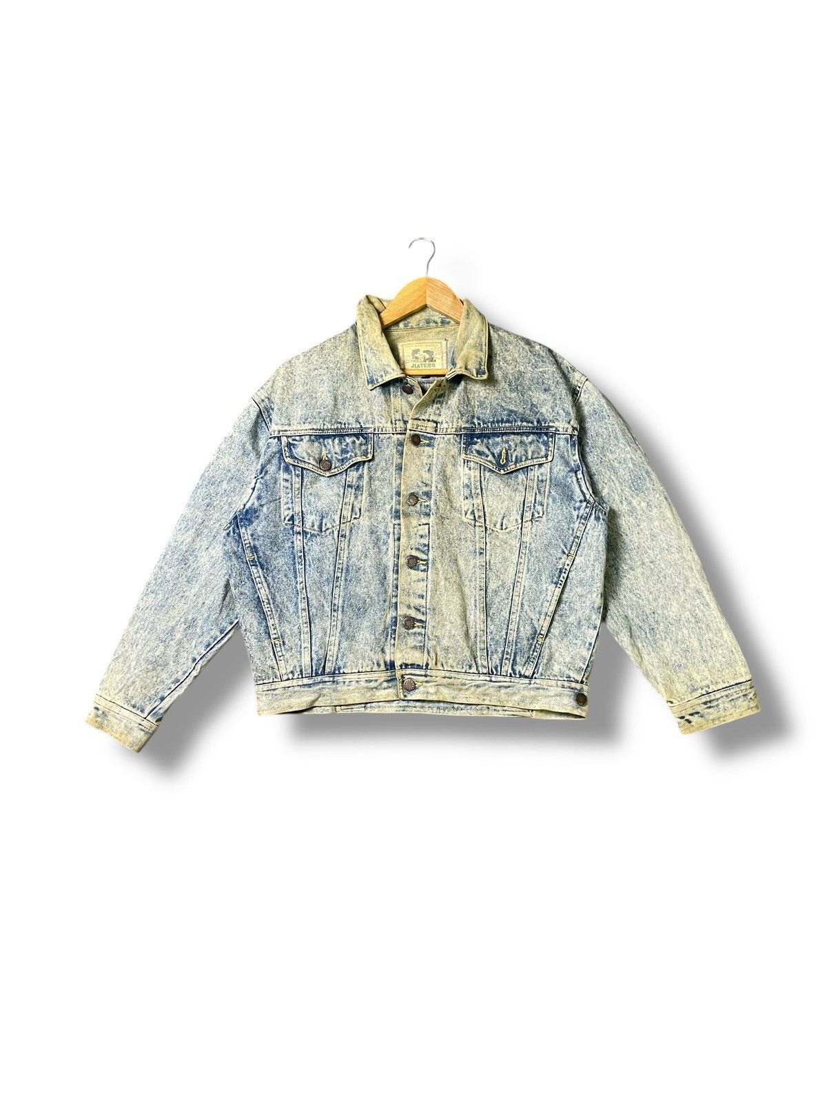 Japanese Brand × Vintage Vintage x Jia Teng Trucker Denim Jacket (31) Size US M / EU 48-50 / 2 - 1 Thumbnail