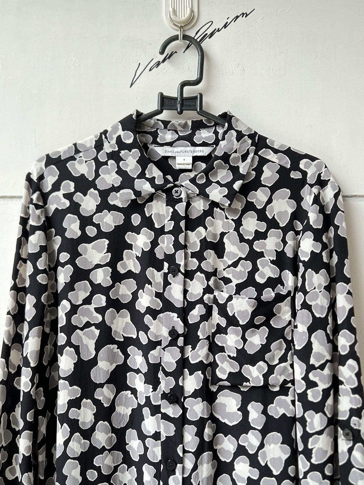Diane von Furstenberg Diane Von Furstenberg Long Shirt Size US S / EU 44-46 / 1 - 3 Thumbnail