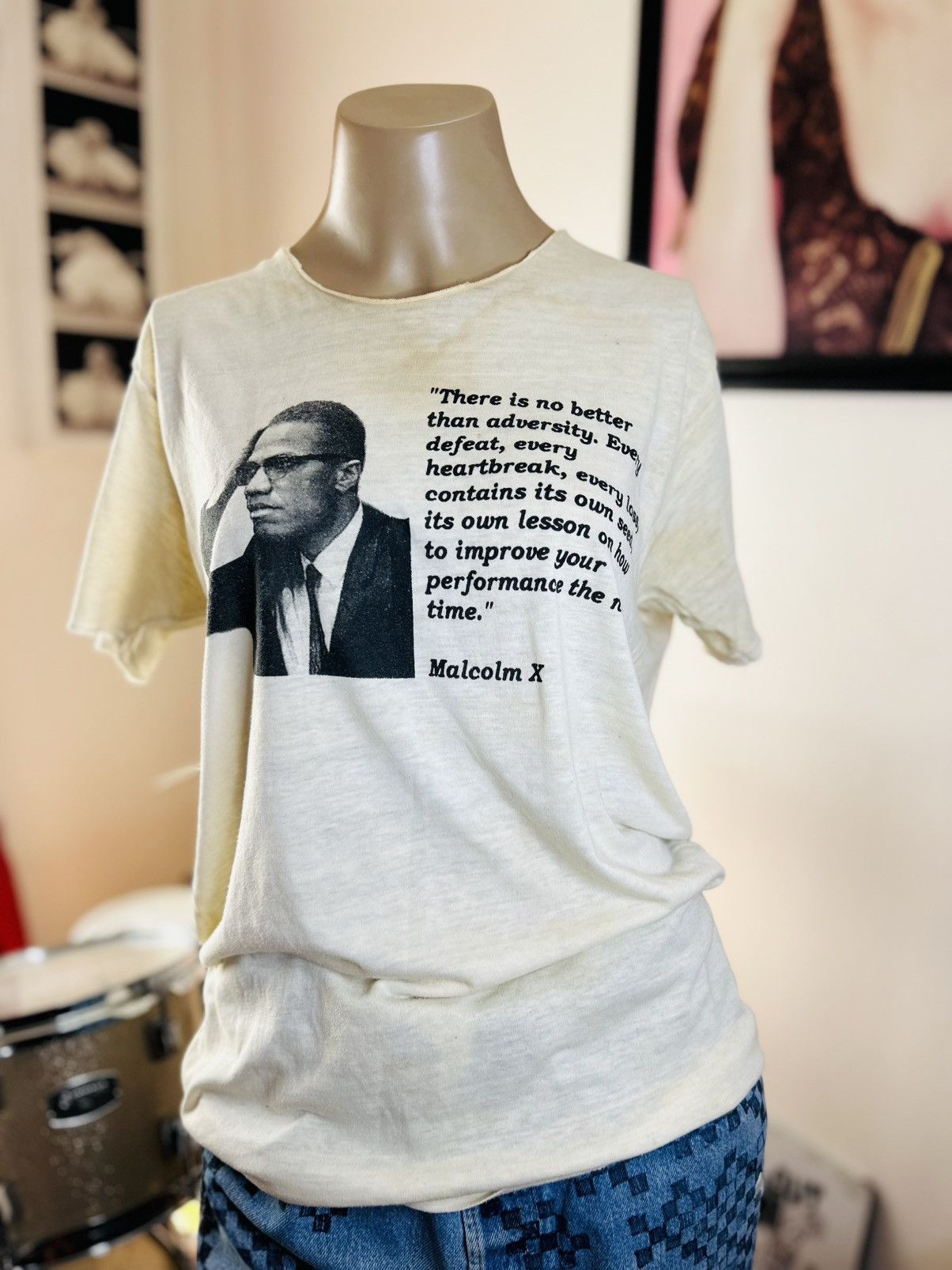 Other 1970 MusingWear Single Stitch Malcom X Size M Size US M / EU 48-50 / 2 - 1 Thumbnail