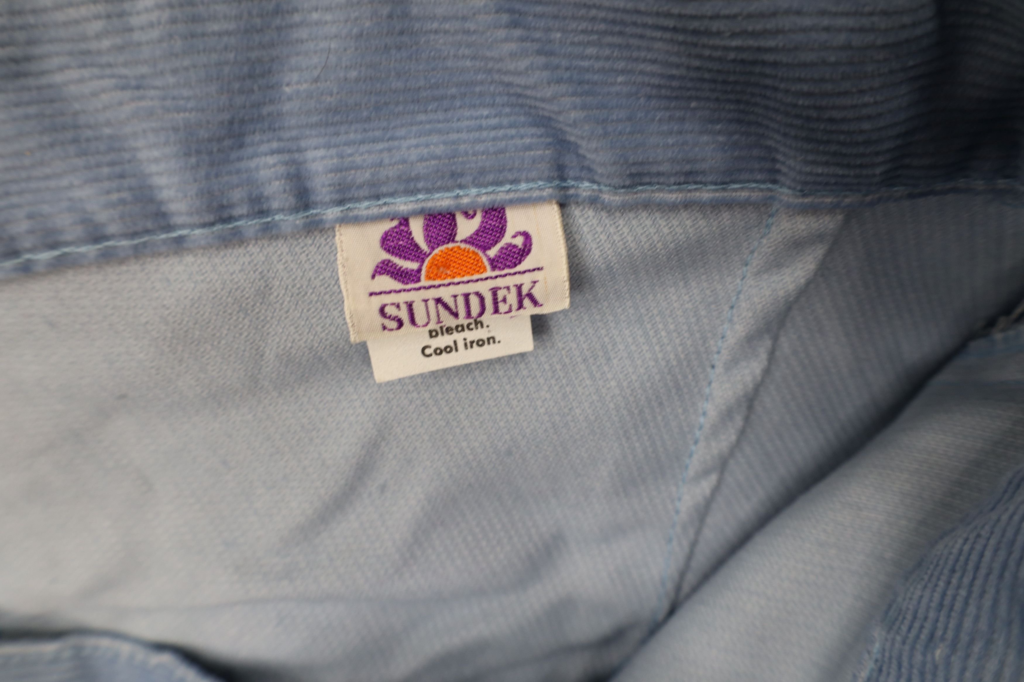 Sundek Vintage 70s Sundek Corduroy Bell Bottoms Pants Blue USA Size US 32 / EU 48 - 8 Thumbnail