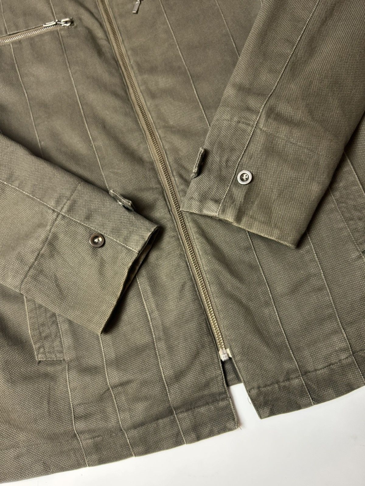In The Attic × Japanese Brand GANG BUSTER ZIPPER WORK JACKET Size US M / EU 48-50 / 2 - 2 Thumbnail