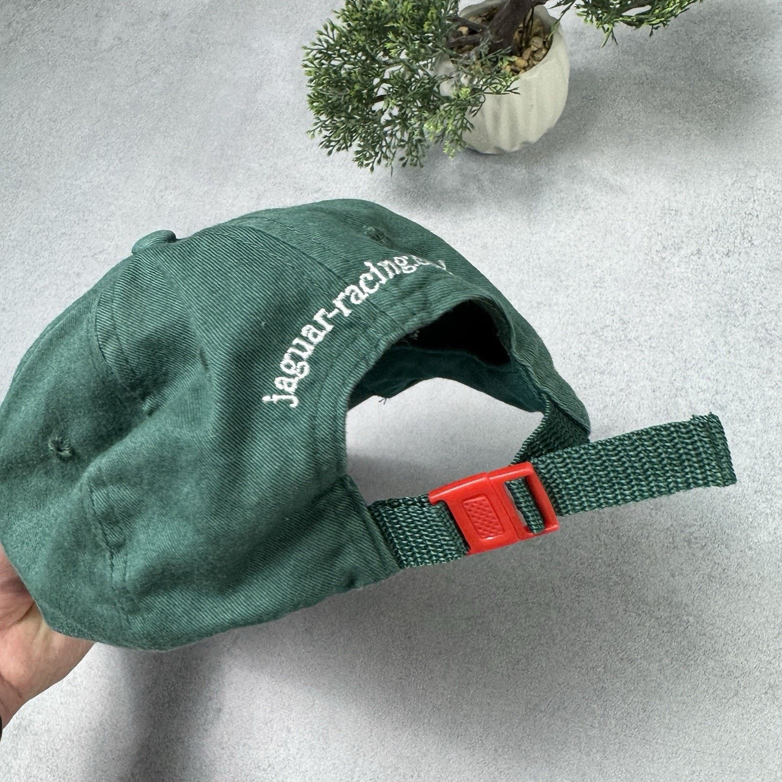 Vintage Vinatge Jaugar F1 Racing Cap Hat Men One Size Green Size ONE SIZE - 8 Thumbnail