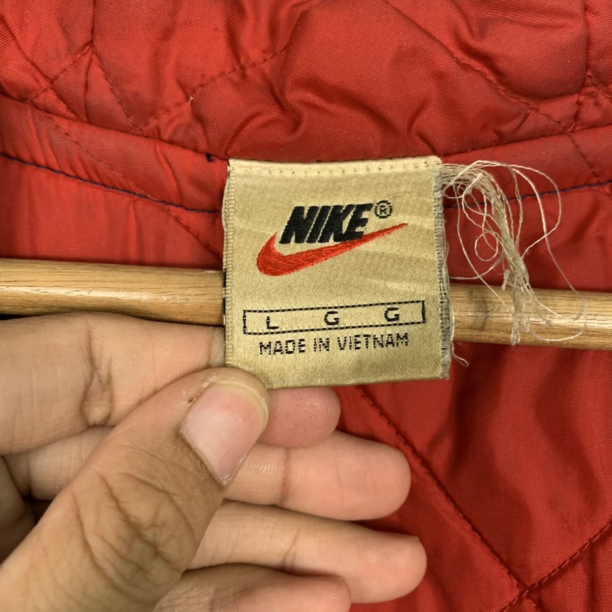Nike Vintage 90s Nike Big Logo Long Jacket Size US L / EU 52-54 / 3 - 17 Thumbnail