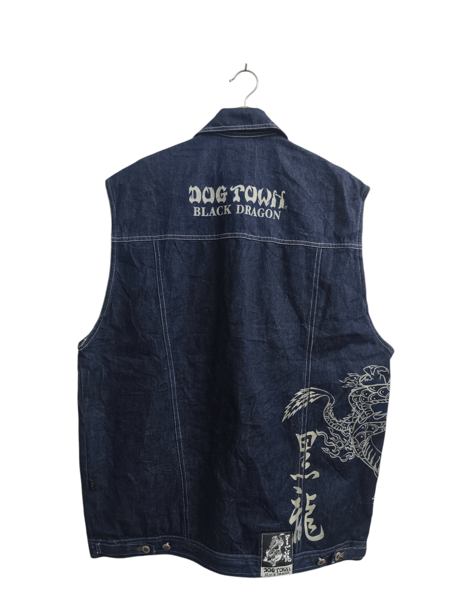 Dogtown × Vintage Vintage Dogtown Denim Jacket Size US XL / EU 56 / 4 - 4 Thumbnail
