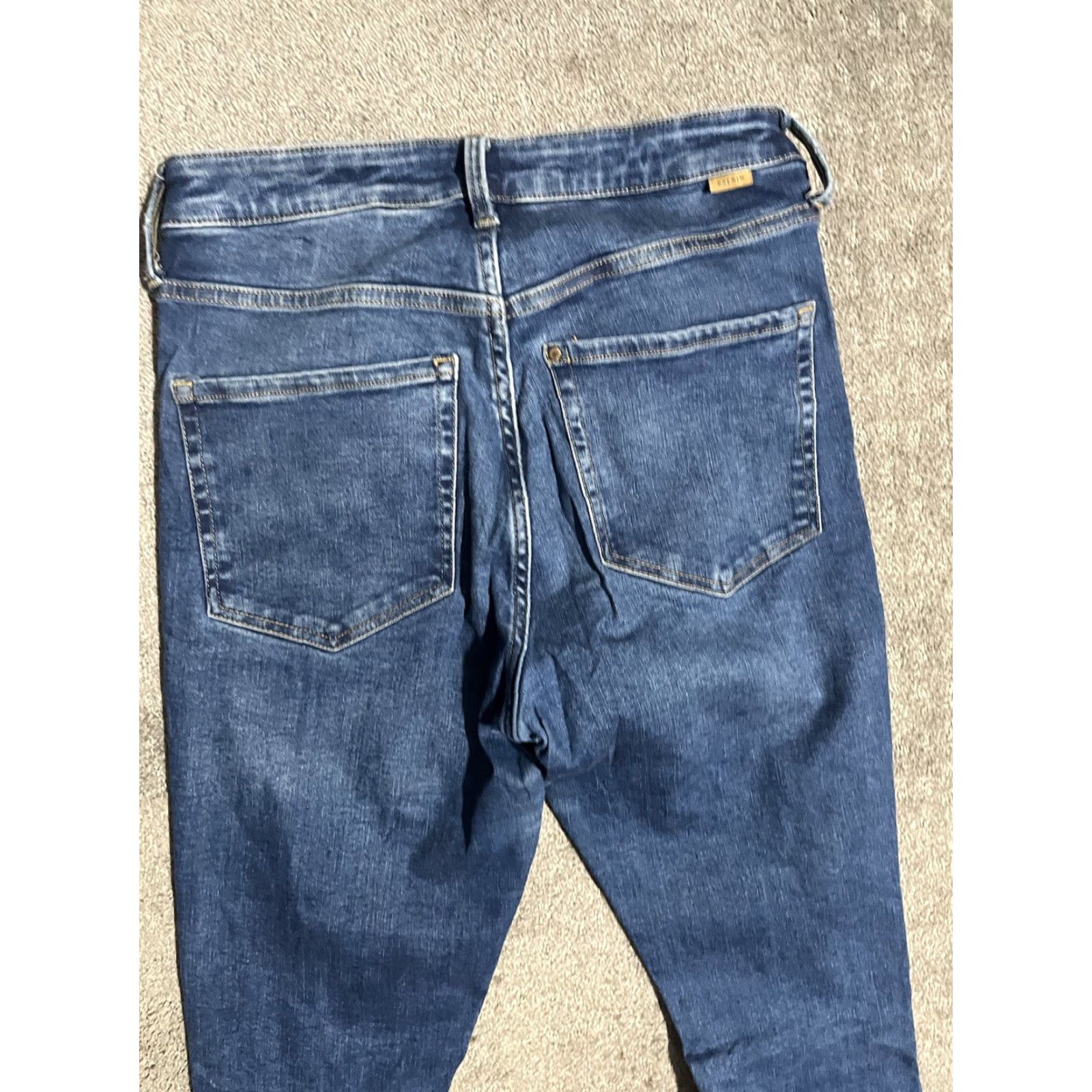 H&M H&M Skinny Jeans Denim Medium Wash Size M Women Stretch Zipper Jeans Size 32" / US 10 / IT 46 - 2 Thumbnail