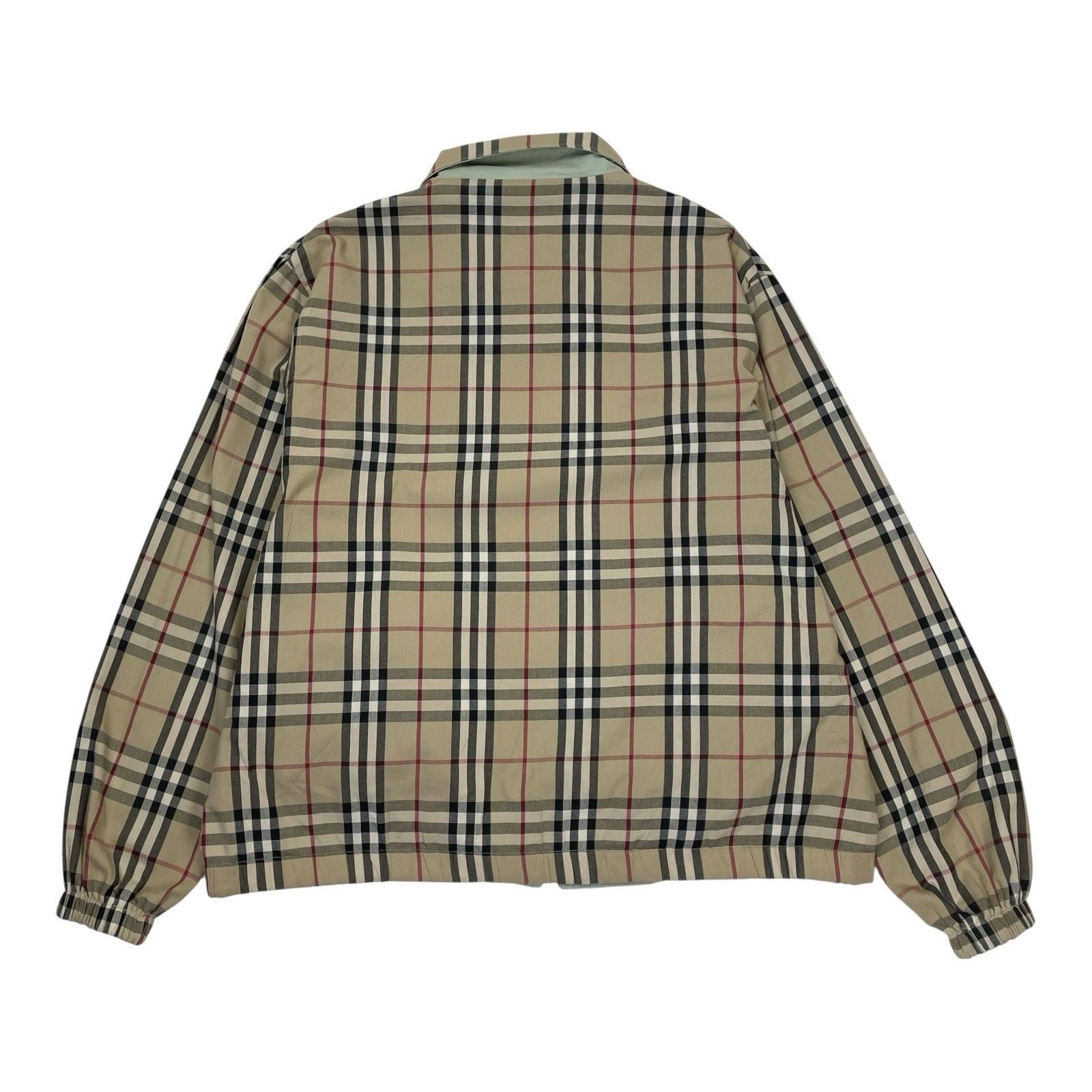 Burberry Burberry Nova Check Jacket Vintage Reversible Coat 50 L Size US L / EU 52-54 / 3 - 2 Thumbnail