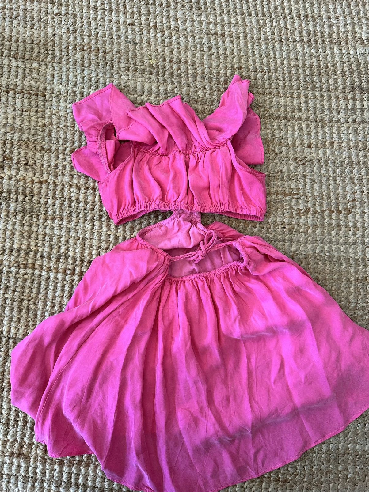 Other RESET BY JANE HOT PINK CUT OUT MINI DRESS SIZE XS Size XS / US 0-2 / IT 36-38 - 3 Thumbnail