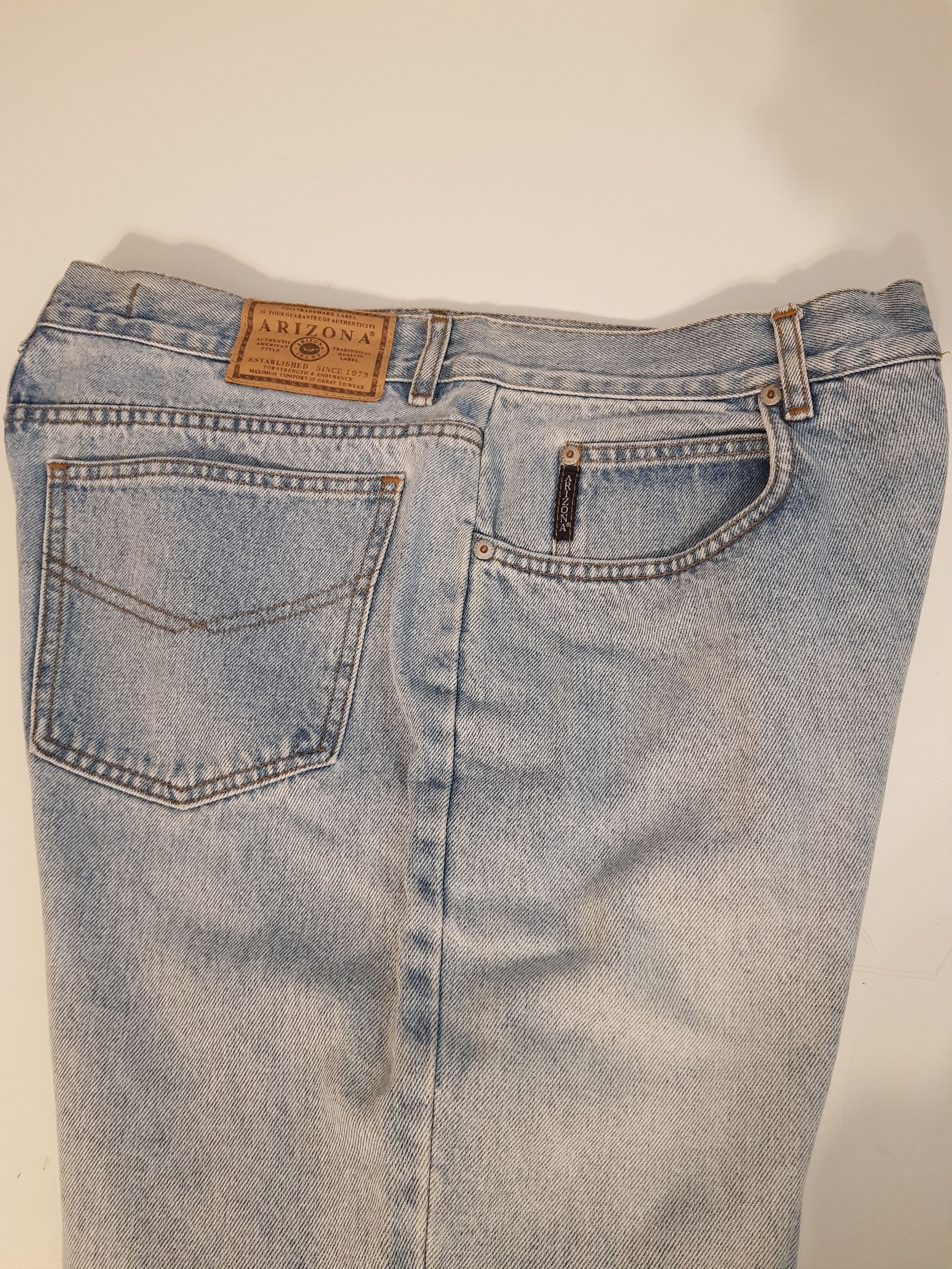 Arizona Jean Co. Arizona Vintage 90s High Waist Mom Jeans Acid Wash EU44 Size 36" / US 14 / IT 50 - 7 Thumbnail