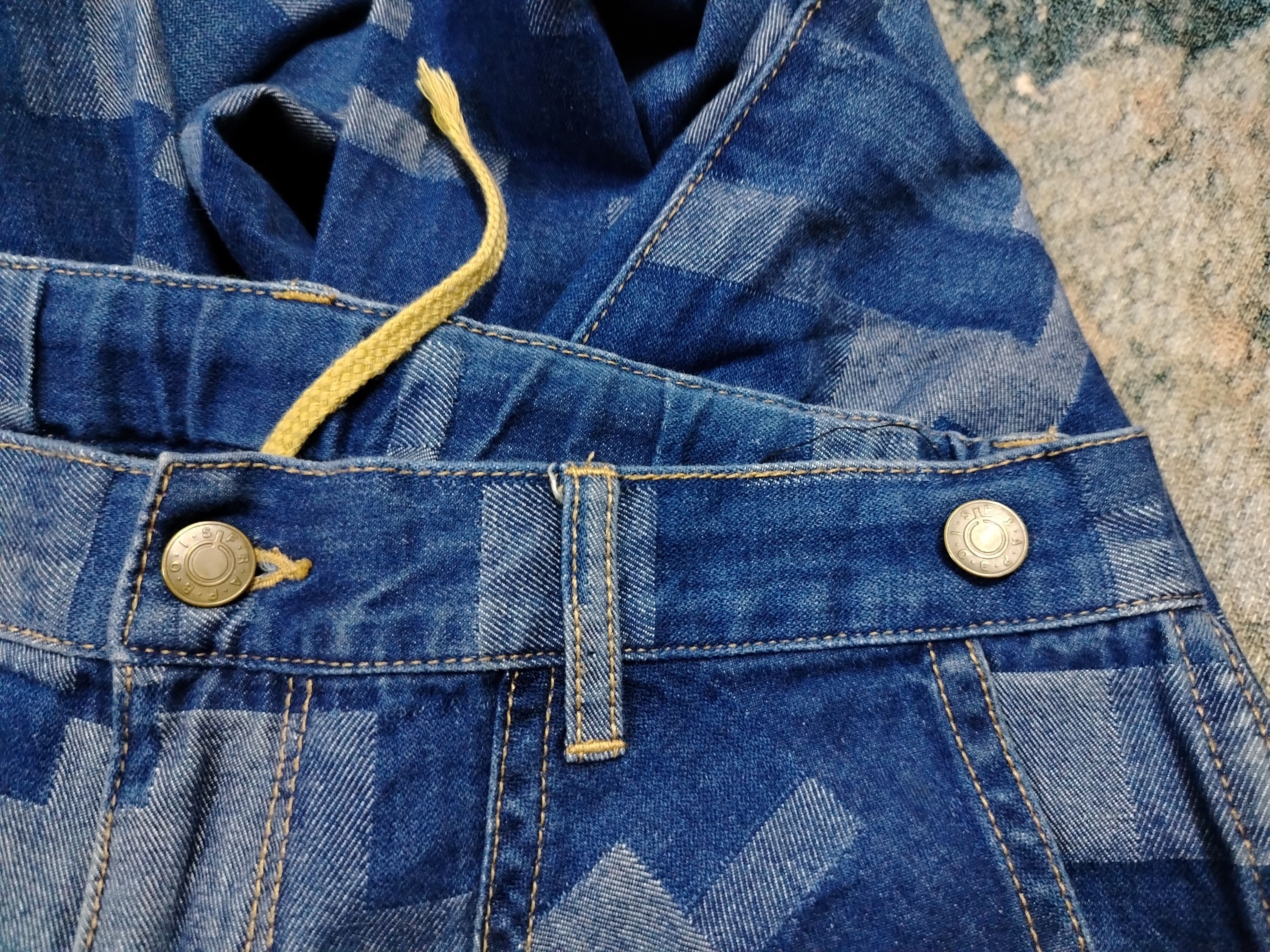 Frapbois Frapbois Pixel Camo Denim Jeans Size US 34 / EU 50 - 6 Thumbnail