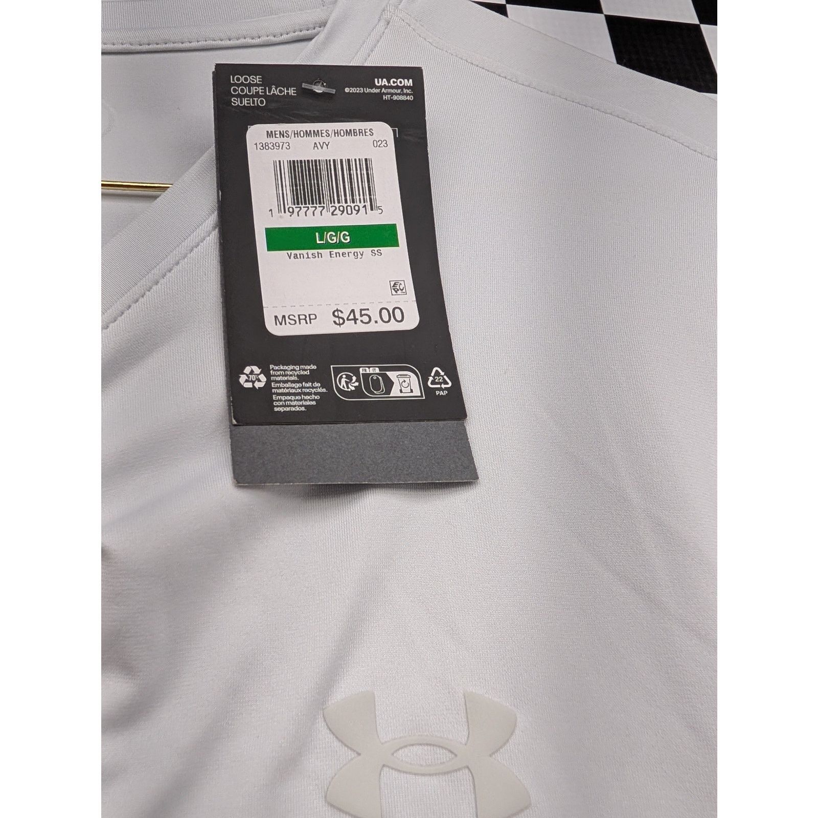 Under Armour NWT Under Armour Men's UA Vanish Energy Short Sleeve Tee Size US L / EU 52-54 / 3 - 3 Thumbnail