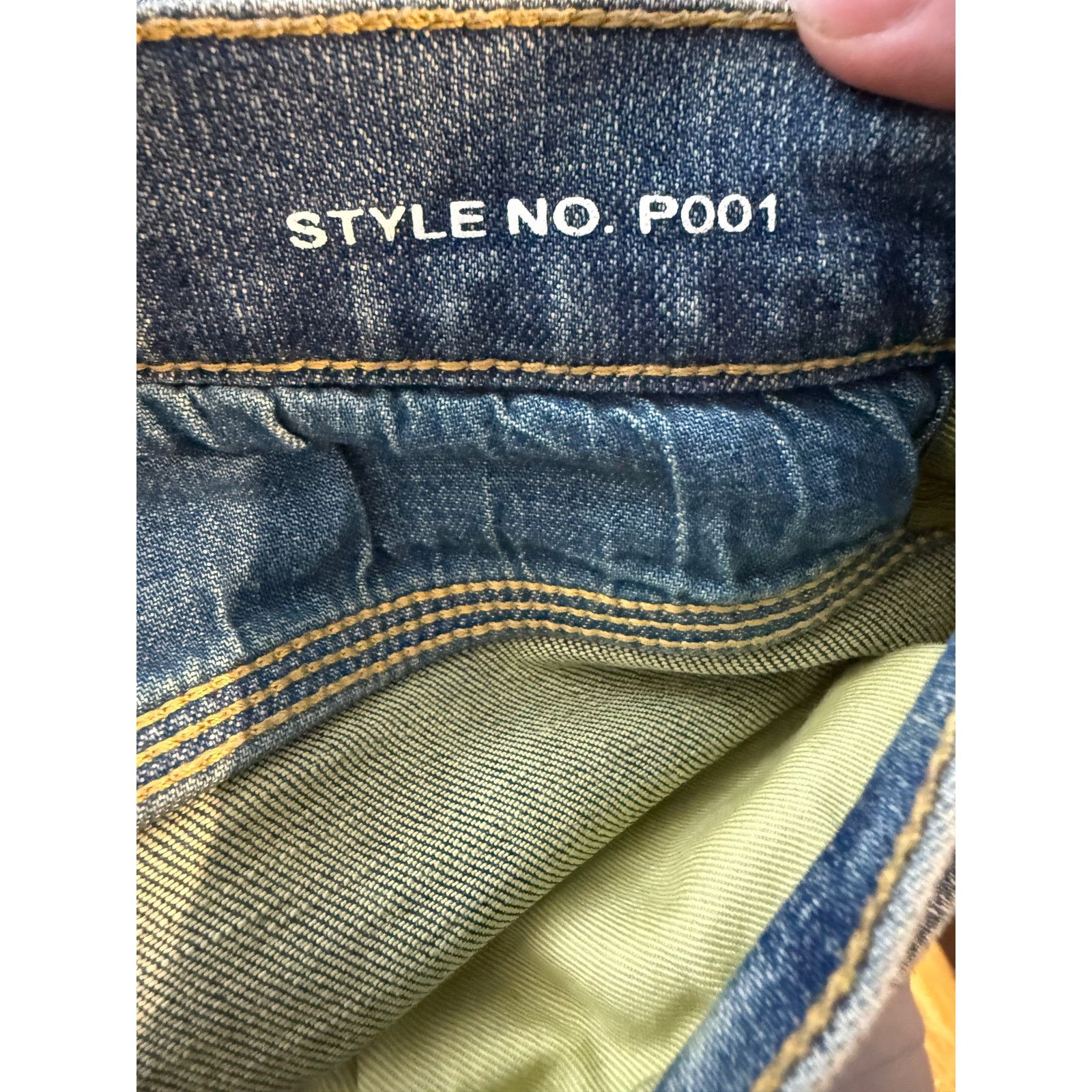 Purple Brand Purple Brand Jeans Blue Used 32 Size US 32 / EU 48 - 5 Thumbnail