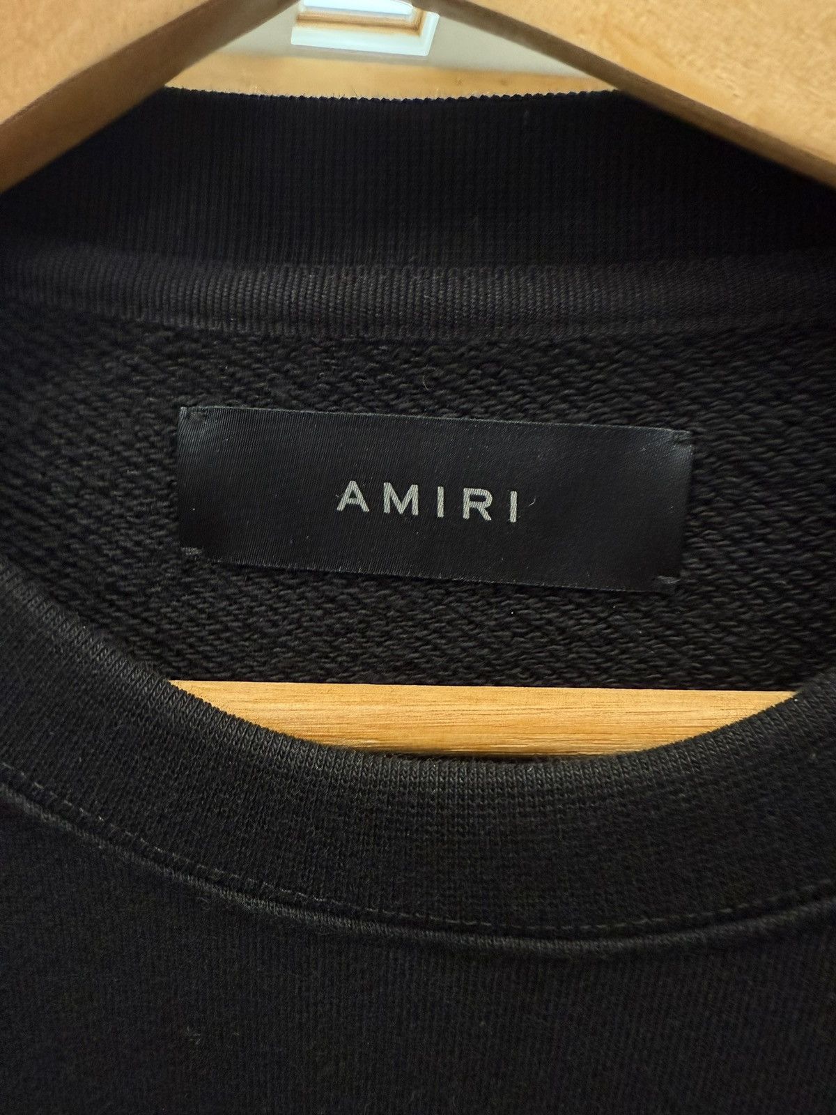Amiri × Wes Lang Checker Skull Crewneck Sweatshirt Black Size US L / EU 52-54 / 3 - 5 Thumbnail