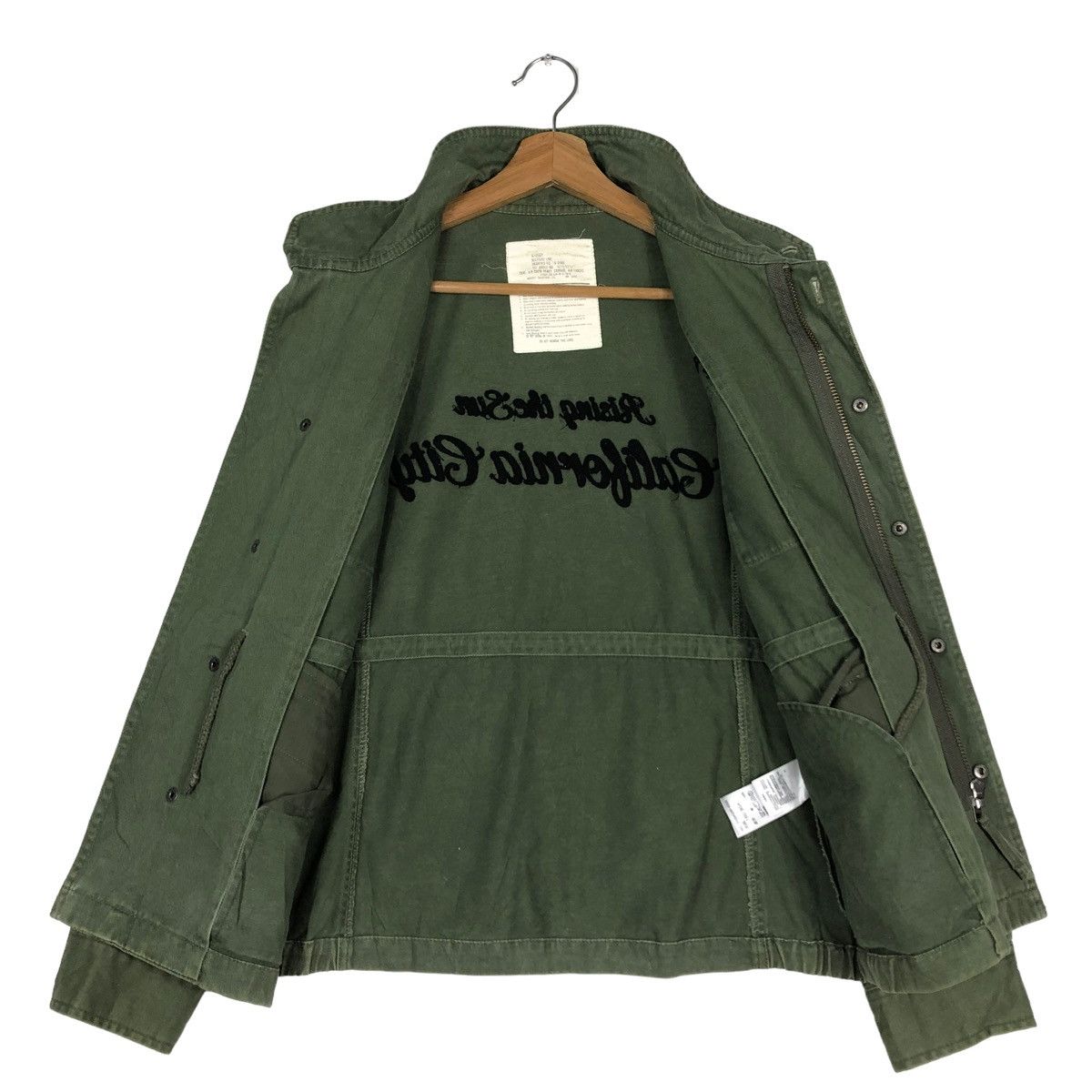 Japanese Brand × Vintage 🔥VINTAGE CARGO JACKET MILITARY MULTI POCKET MOUSSY JAPAN Size US S / EU 44-46 / 1 - 13 Thumbnail