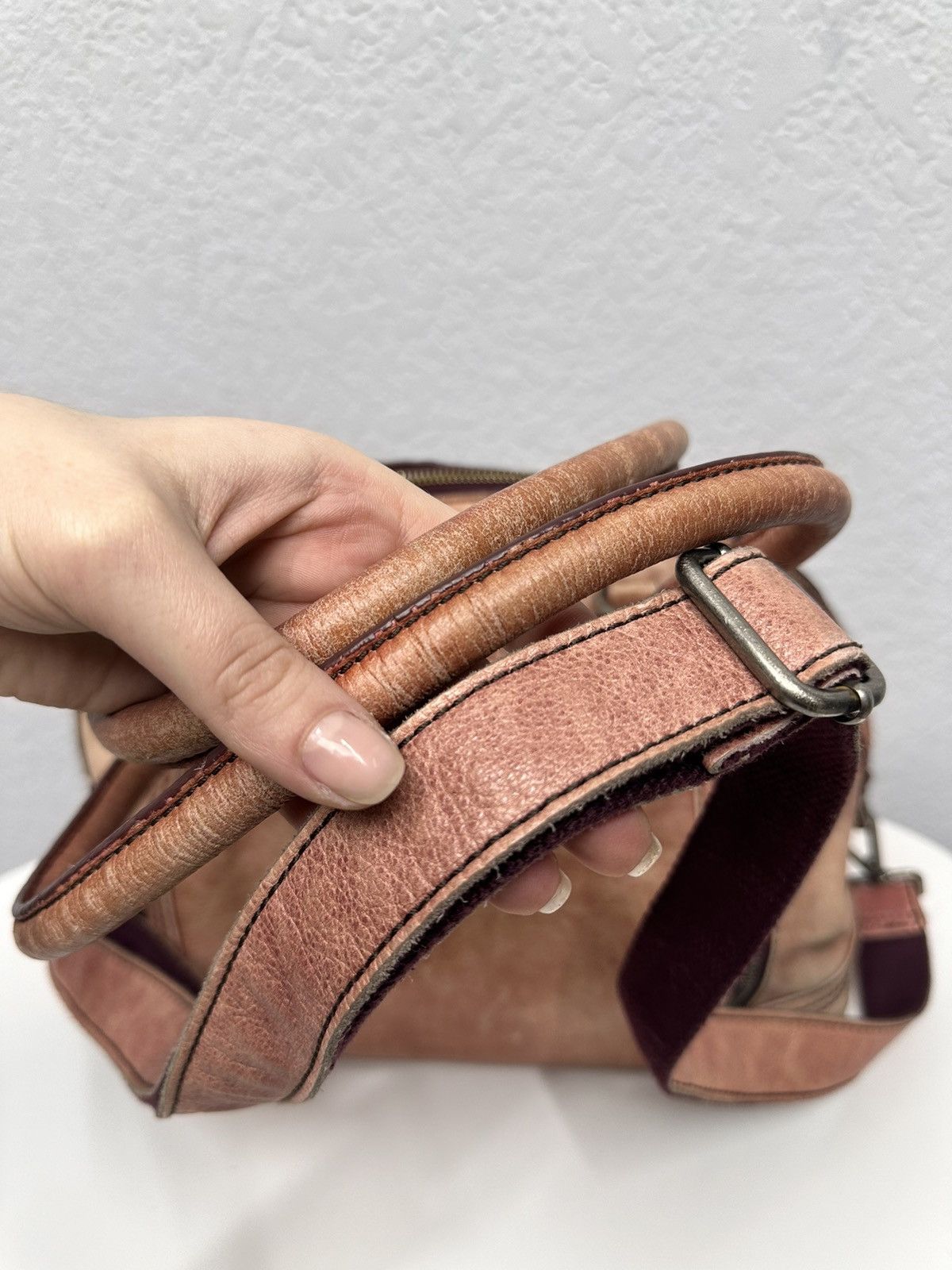 A.S.98 Vintage Japan Leather Bag Kapital Messenger Y2K Rare GOA Size ONE SIZE - 11 Thumbnail