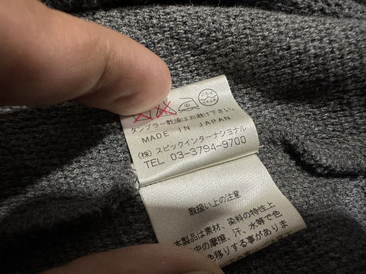 If Six Was Nine × Japanese Brand × Tornado Mart 🔥Y2K Archived Tornado Mart Cable Knit Snap Button Belt Shirt Size US L / EU 52-54 / 3 - 15 Thumbnail