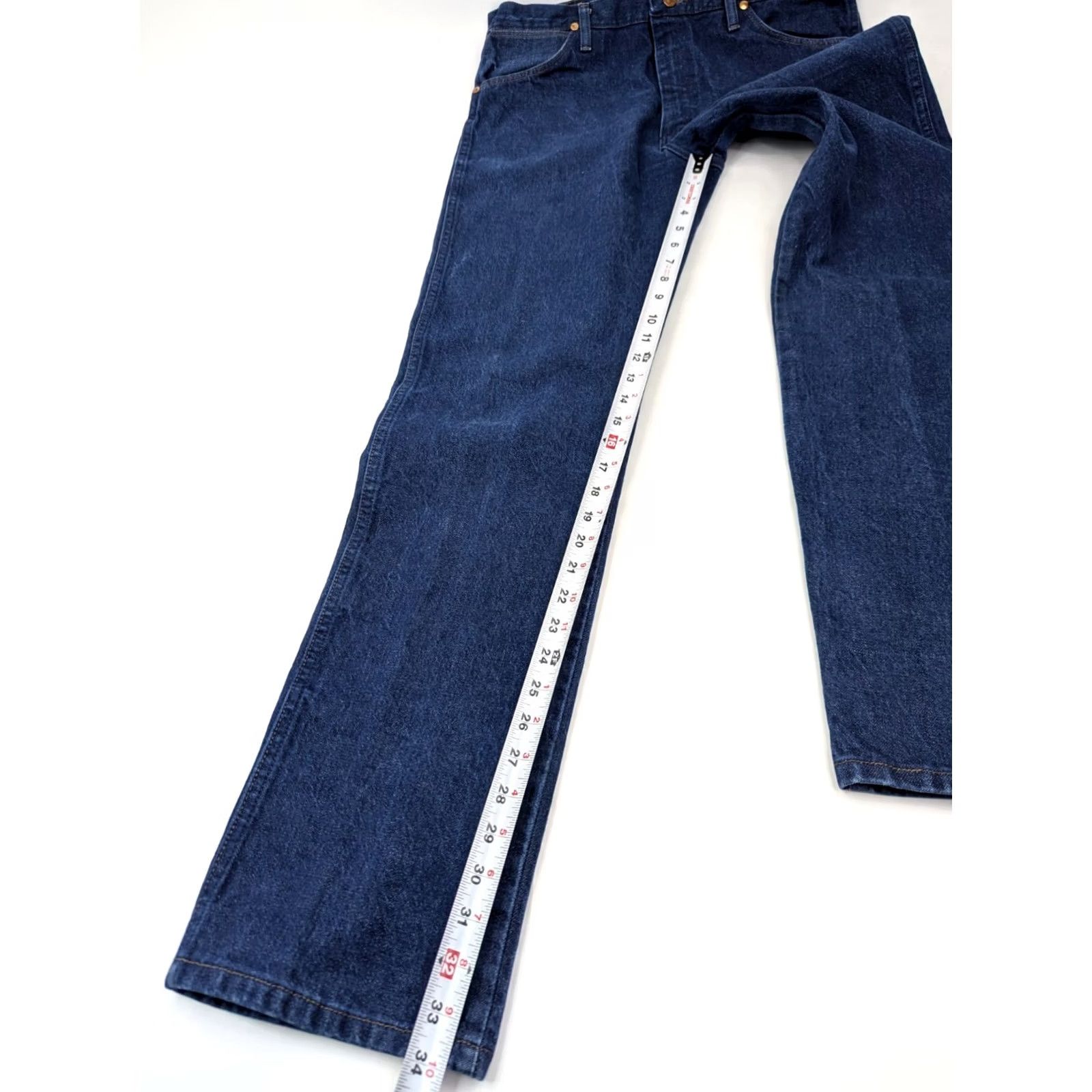 Wrangler Wrangler Jeans Men 34x34 Blue Denim Cowboy Cut Western Wear 13MWZ Size US 34 / EU 50 - 3 Thumbnail