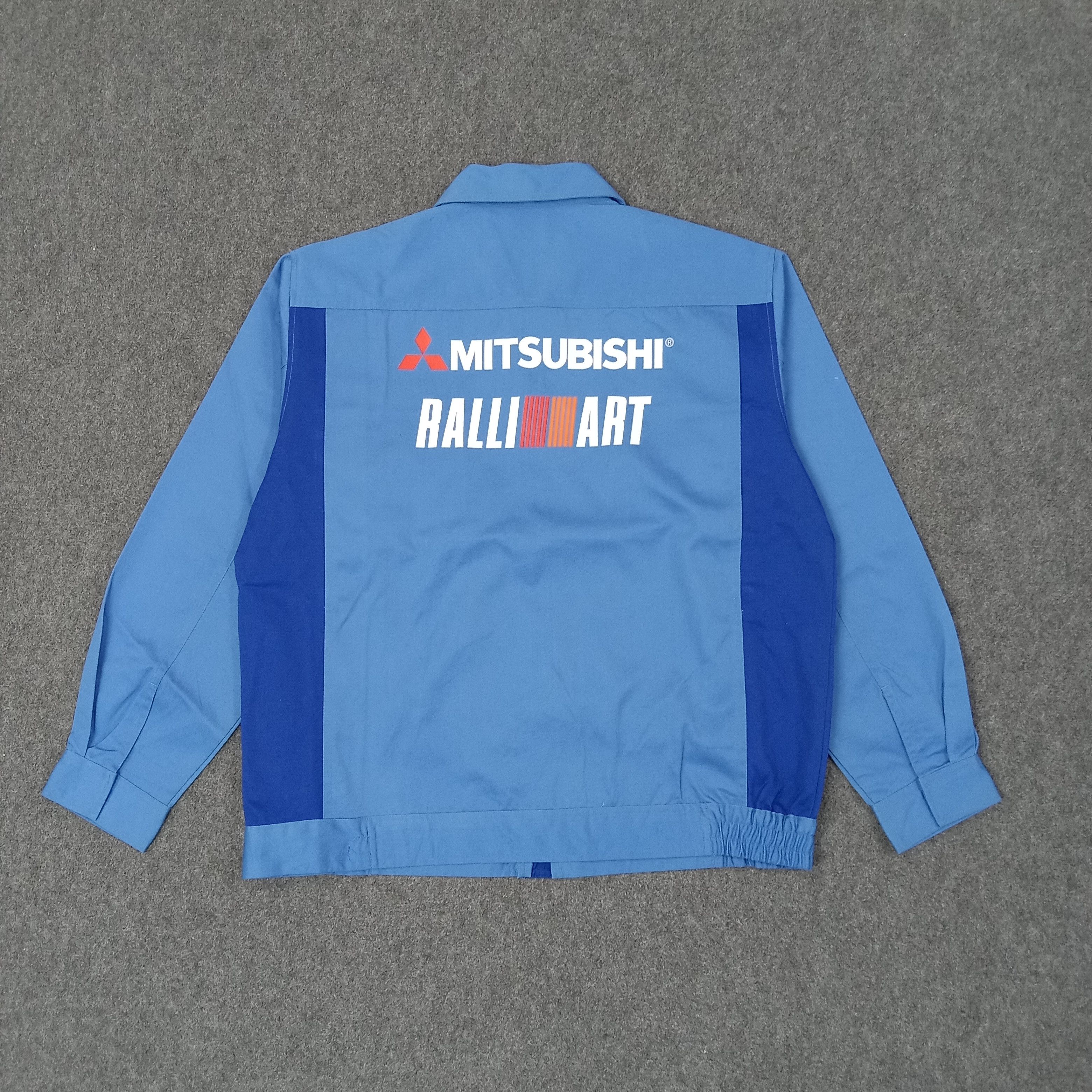Japanese Brand Mitsubishi Ralli Art Japanese Racing Custom Jacket C246N16 Size US XXL / EU 58 / 5 - 1 Thumbnail
