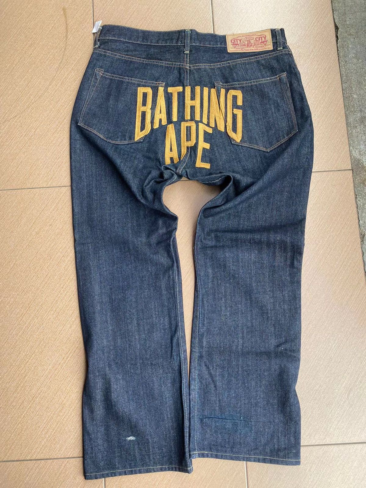 Bape A Bathing Ape denim Size US 36 / EU 52 - 1 Thumbnail