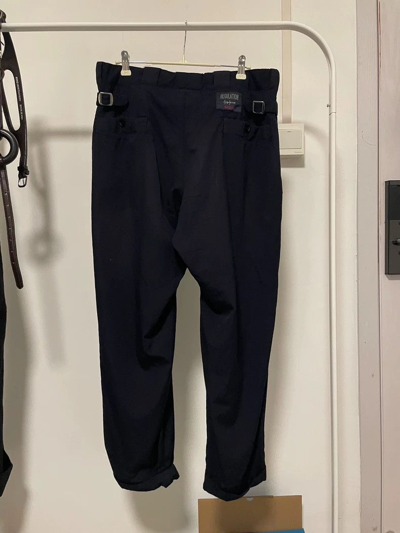 Yohji Yamamoto Yohji Yamamoto size 2 Double pleated wool pants Size US 28 / EU 44 - 2 Thumbnail